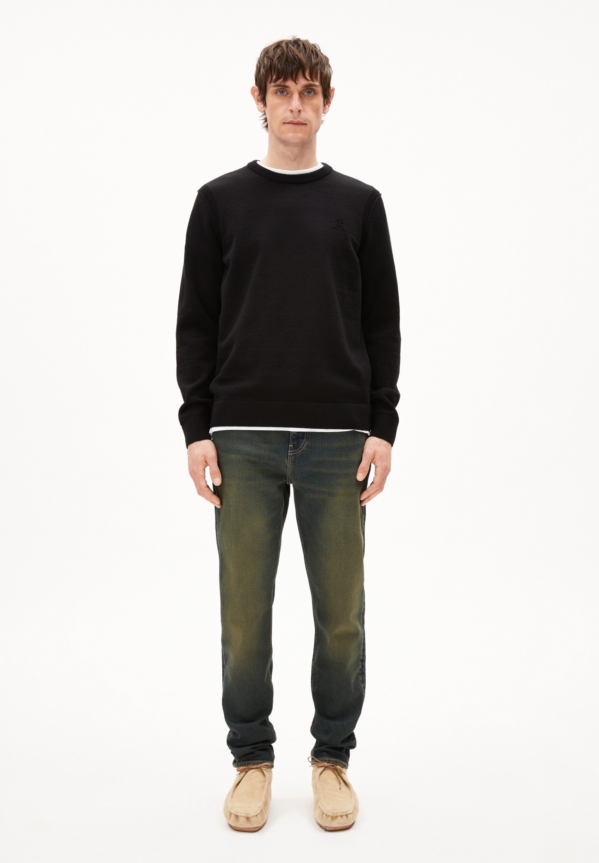 Armedangels Tapered-fit-Jeans AARJO TARPA (Comfort-Stretch, Regular Fit) Mid waist