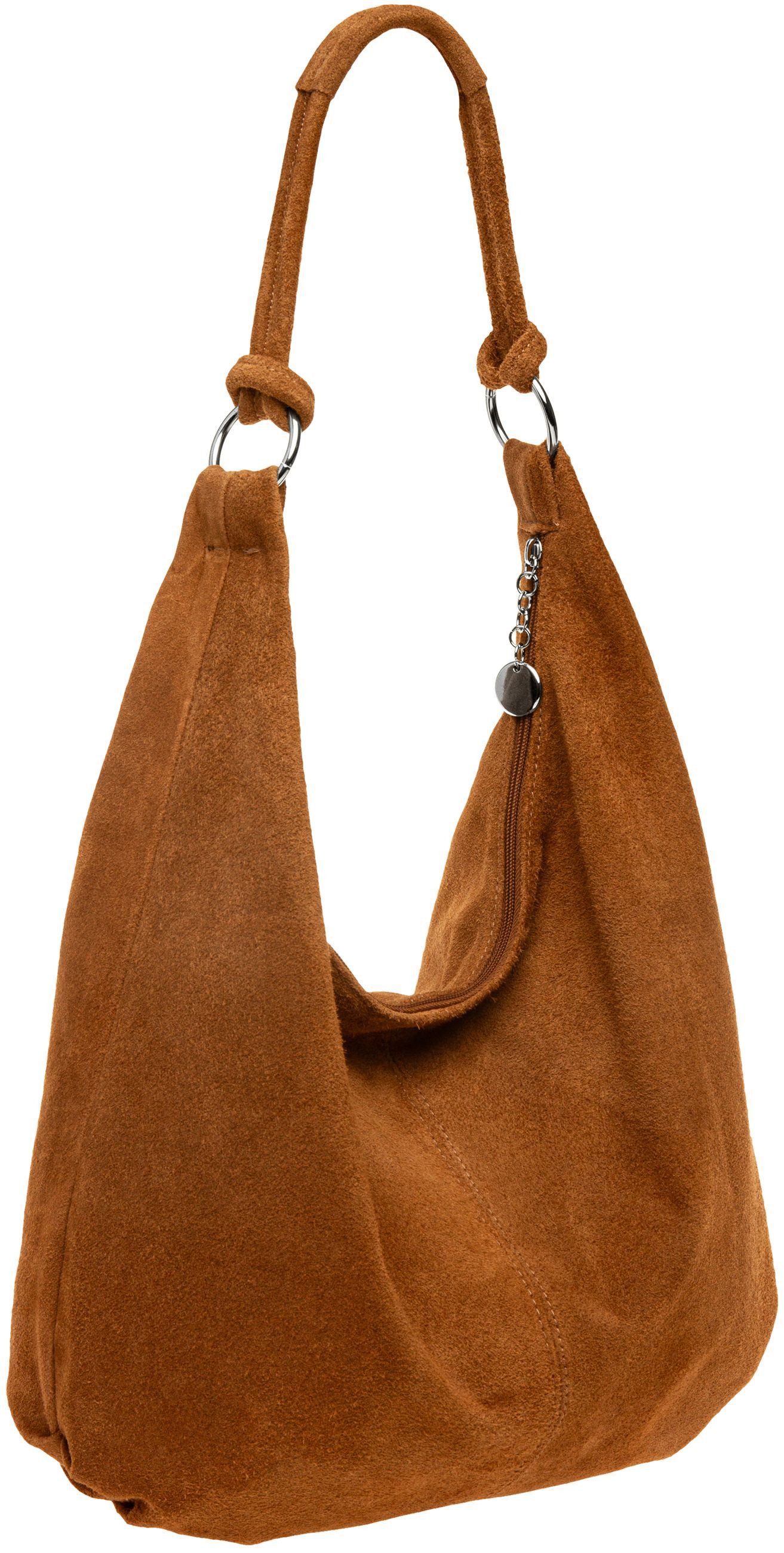 Caspar Schultertasche Damen Vintage Leder Tasche günstig online kaufen