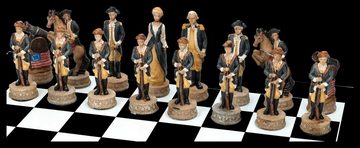 Figuren Shop GmbH Spiel, Schachspiel - Amerikanischer Unabhängigkeitskrieg - Schach Dekoration
