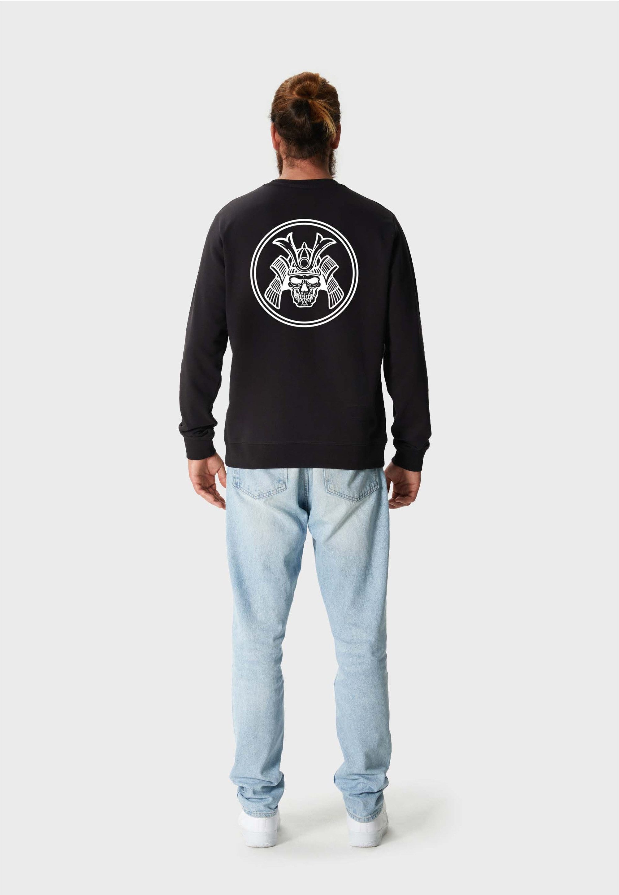 Oldskull Sweatshirt Basic Samurai Backprint Logo unverkennbare Oldskull-Opt günstig online kaufen