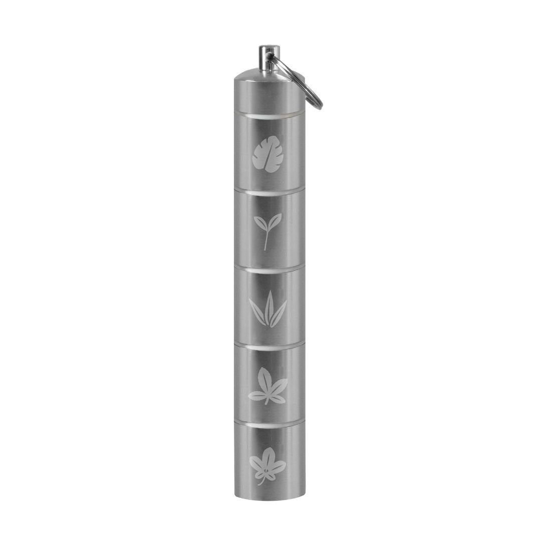 pandoo Gewürzbehälter Reisegewürz Set, Aluminium, (5-tlg) günstig online kaufen