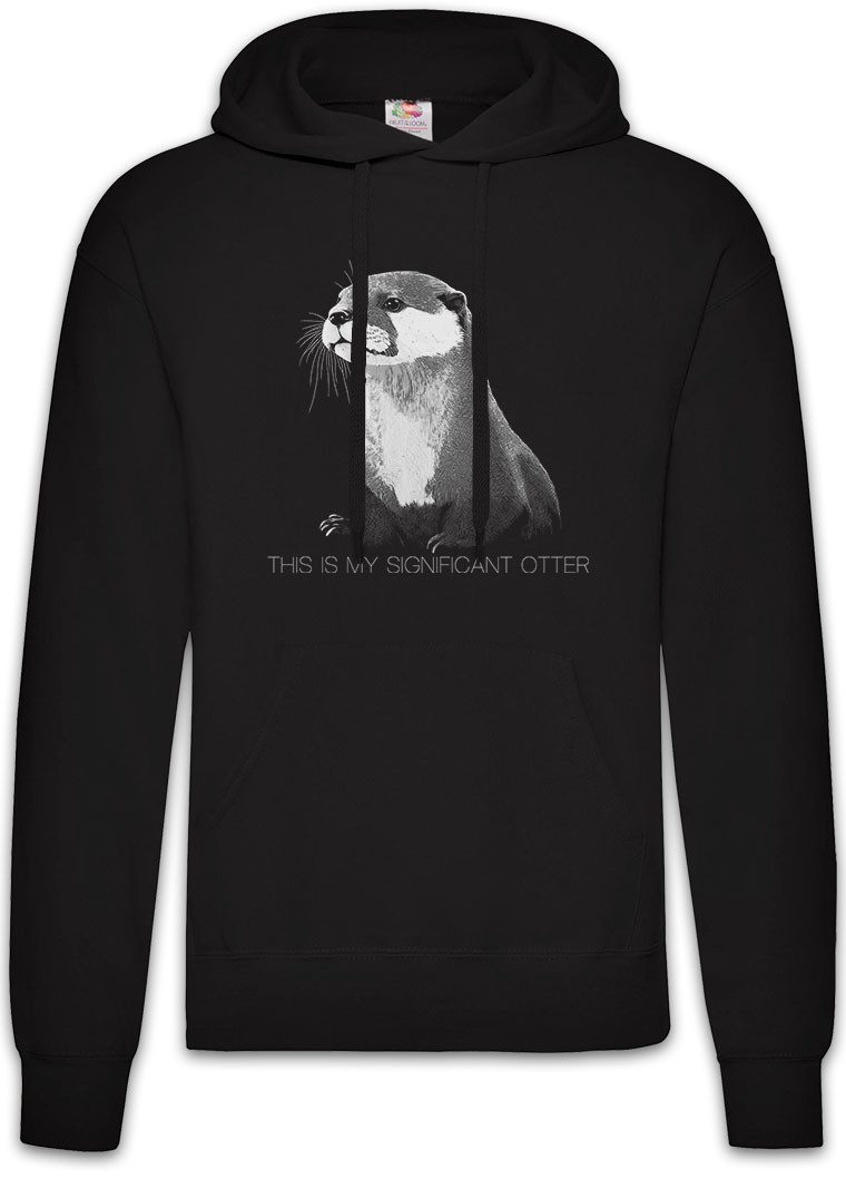 Hoodie This Is My Significant Otter Herren Hoodie Fun Comedy Humor Comedian