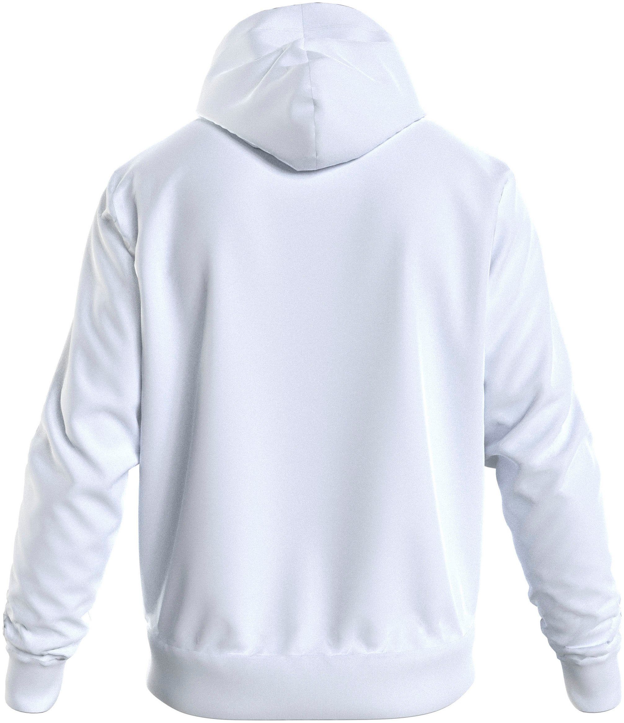 Big&Tall White COMFORT Bright Kapuzensweatshirt Klein LOGO HOODIE Calvin mit BT_HERO Markenlabel