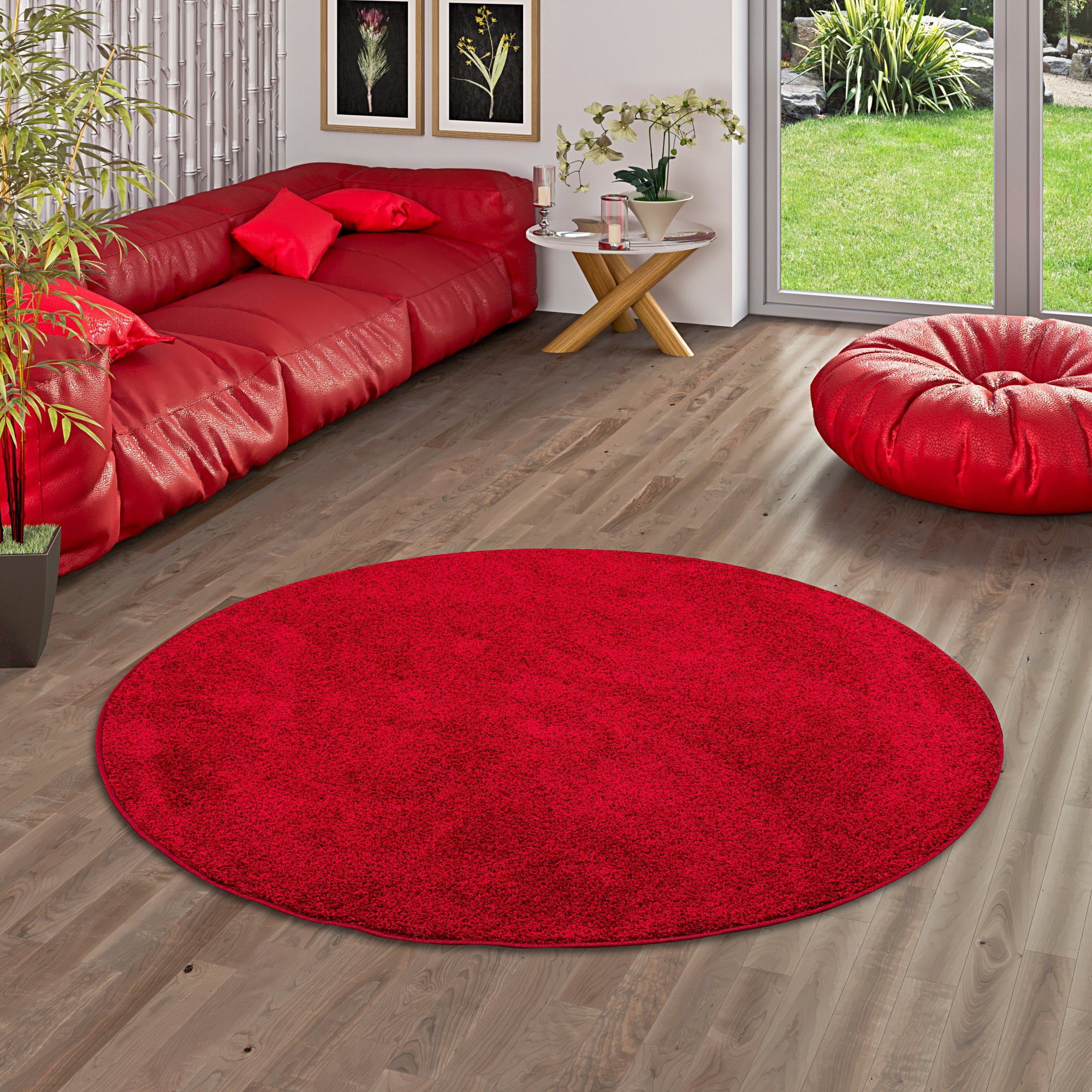 Snapstyle Hochflor-Teppich Hochflor Velours Teppich Cottage günstig online kaufen