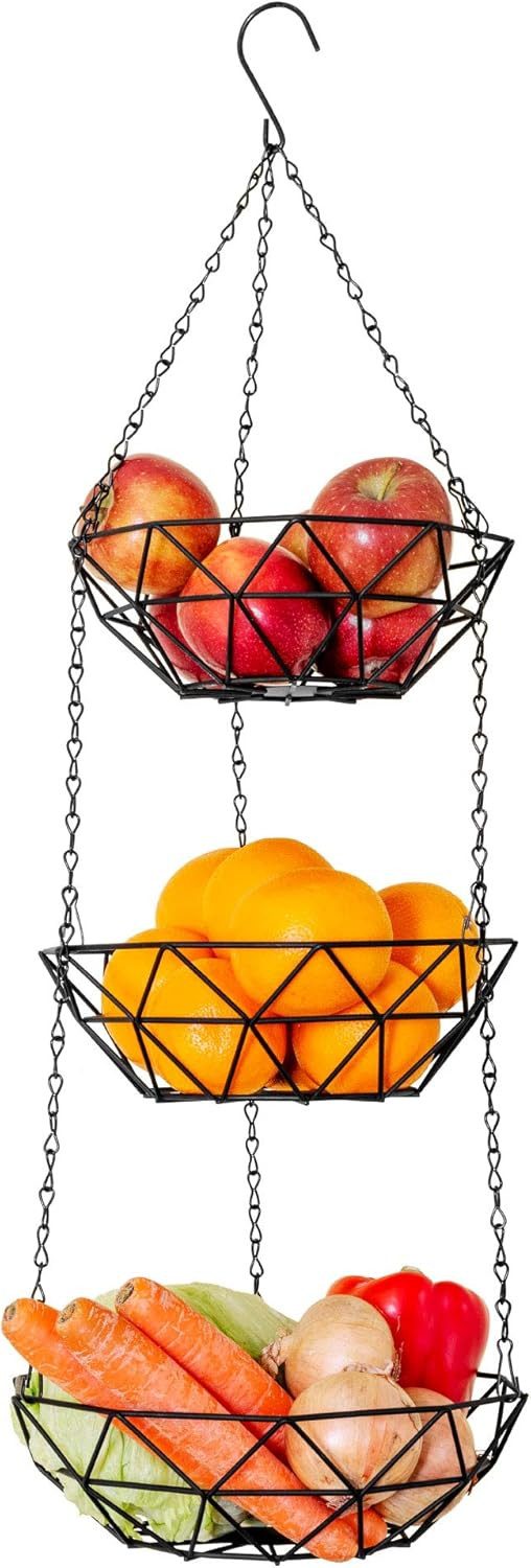 dynamic24 Dekokorb (3 St), hängender Obstkorb günstig online kaufen
