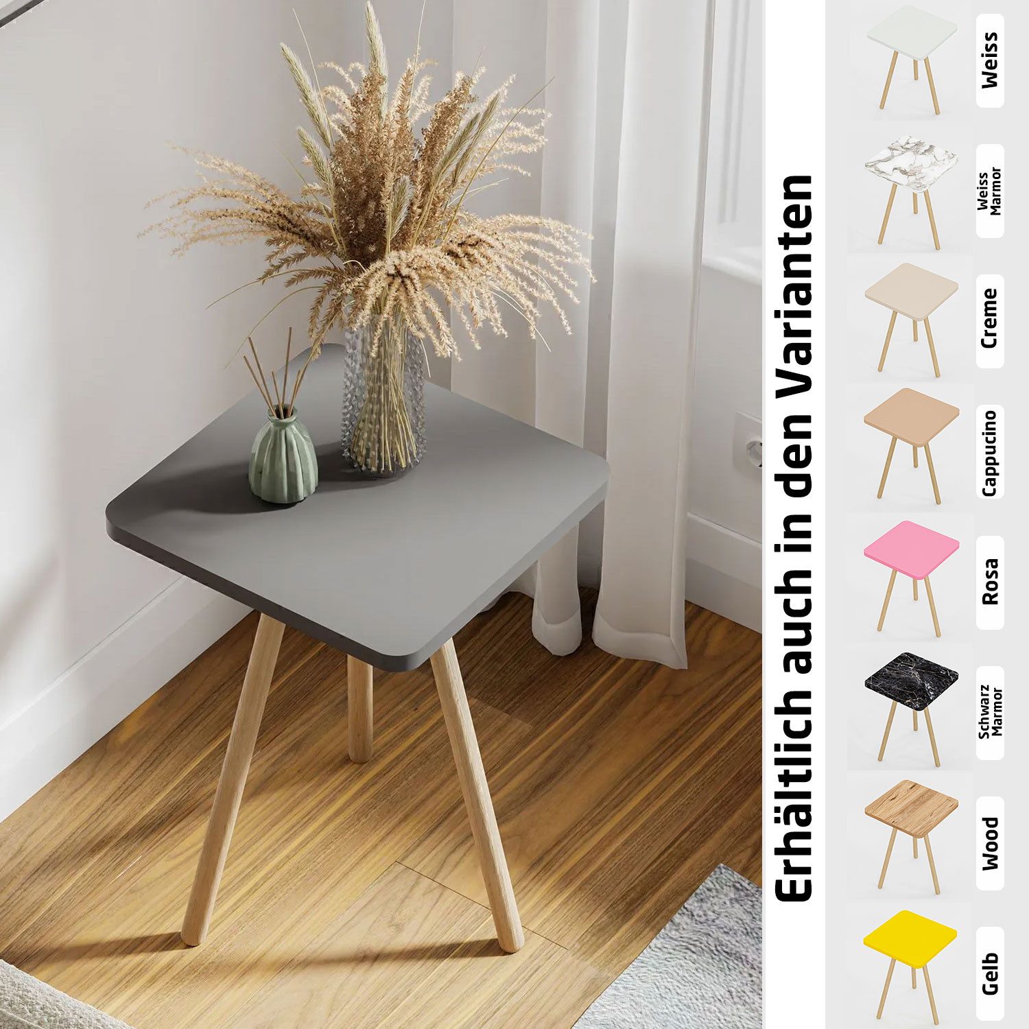 Jungengel Beistelltisch Beistelltisch 34x34x45 cm in günstig online kaufen