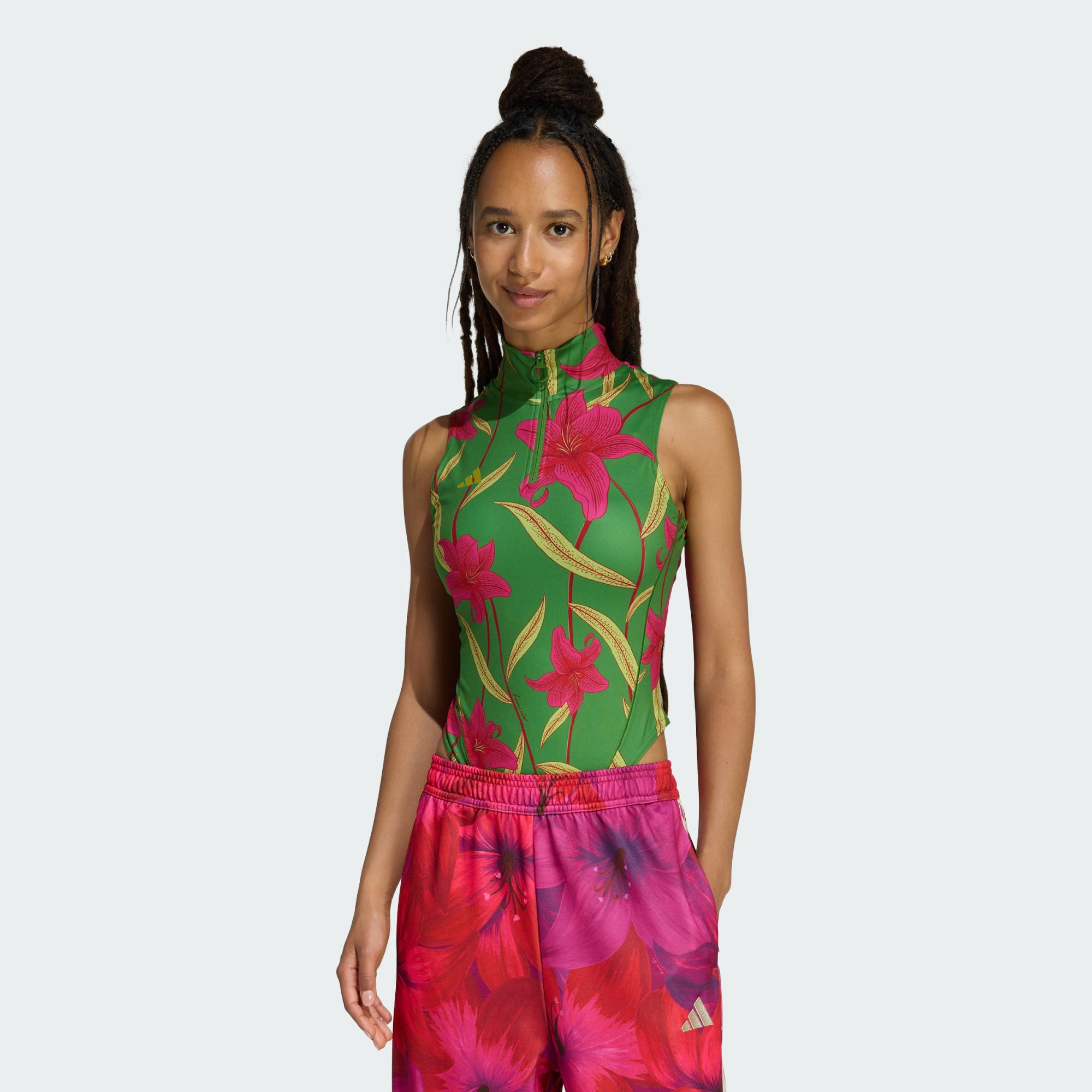 adidas Sportswear T-Shirt-Body ADIDAS X FARM RIO BODYSUIT (1-tlg)