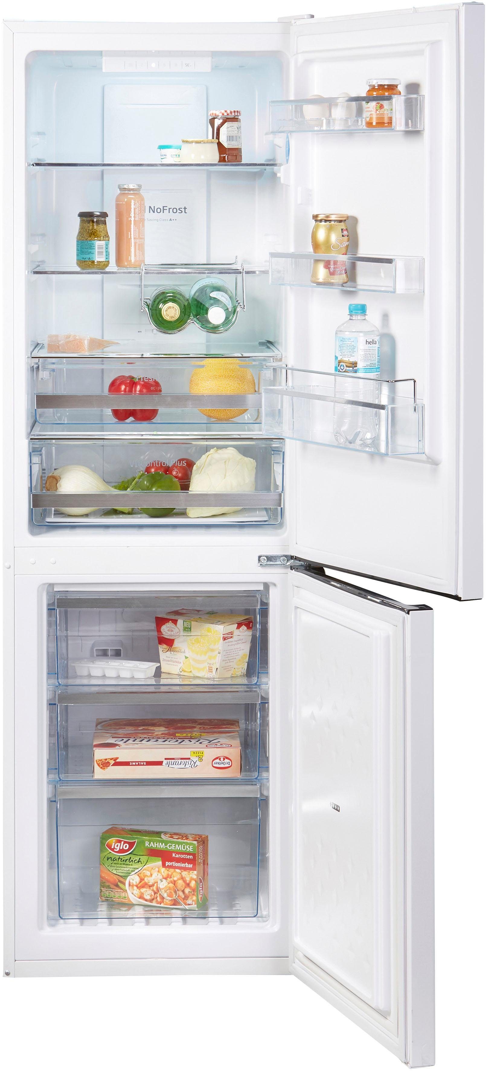 Amica Kühl-/Gefrierkombination VitControl Plus Line KGCN 387 110 W, 170 cm hoch, 54 cm breit