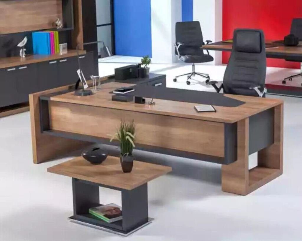 JVmoebel Eckschreibtisch Büro Eckschreibtisch Möbel Schreibtisch Einrichtung Holztisch (1-St., Eckschreibtisch)