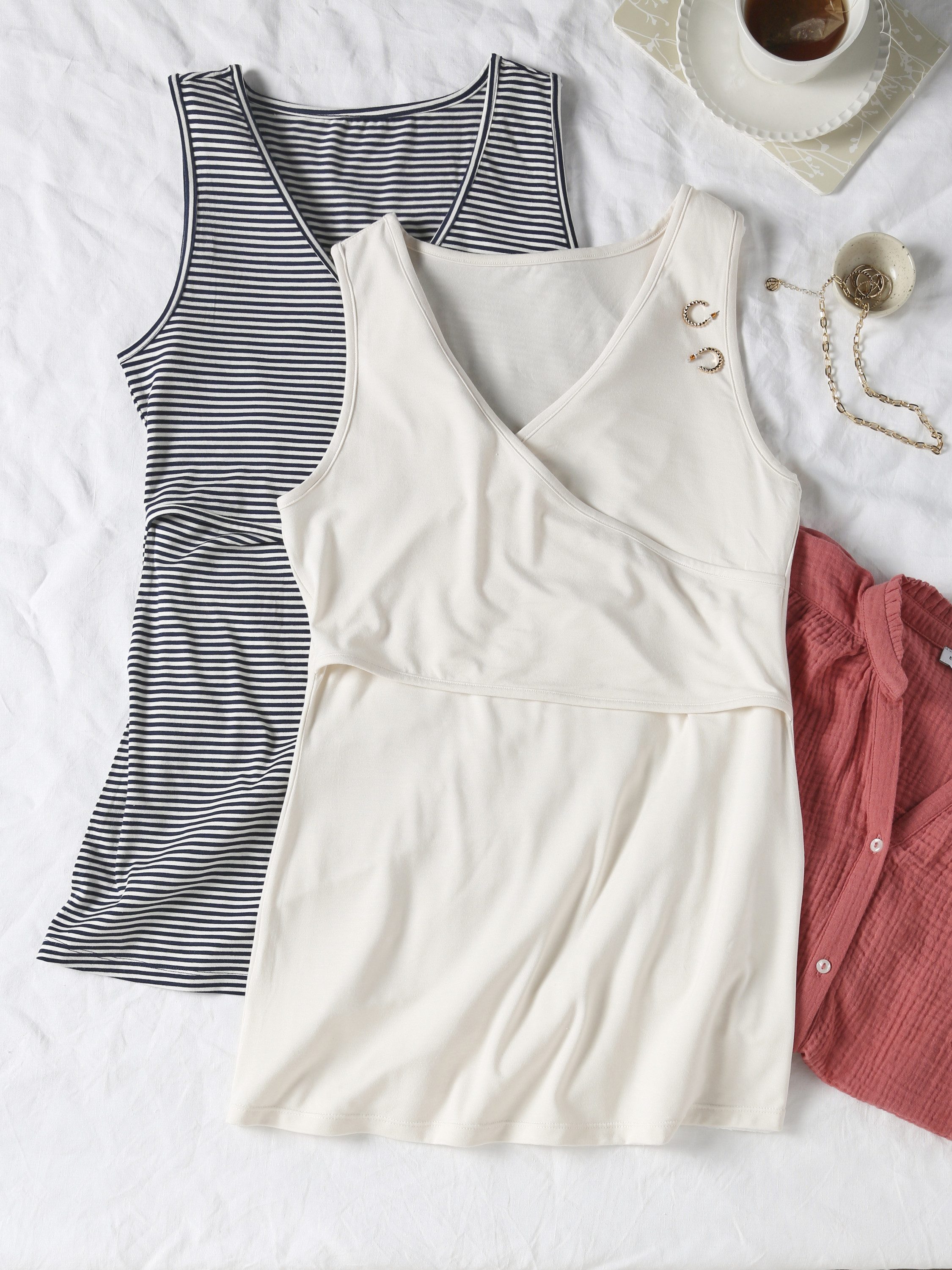 Envie de Fraise Umstandstop Wickeltops für Schwangerschaft & Stillzeit FIONA