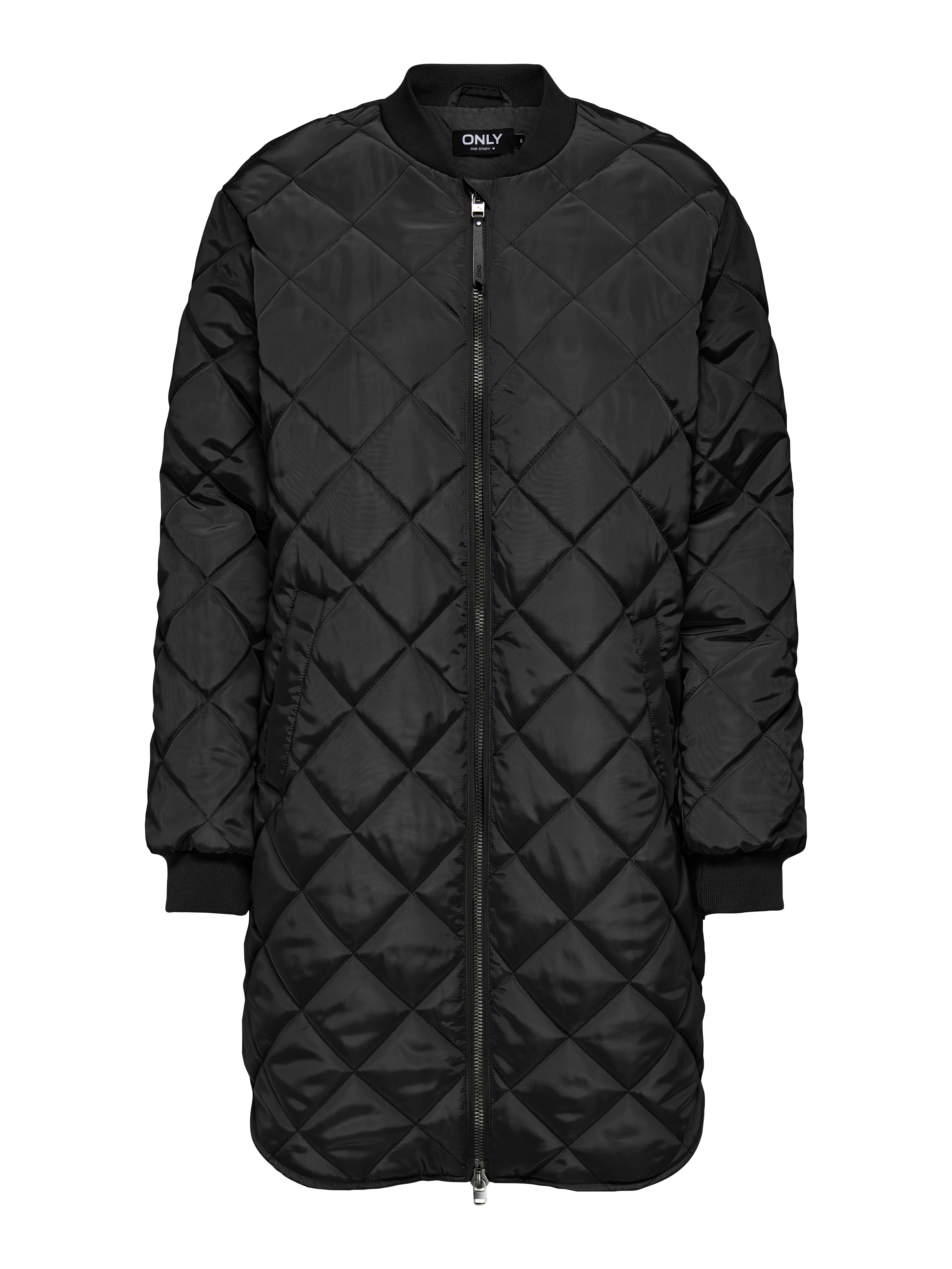 ONLY Steppmantel ONLJESSICA QUILTED COAT ZIP CC OTW Kunstfaser, Baseball Style