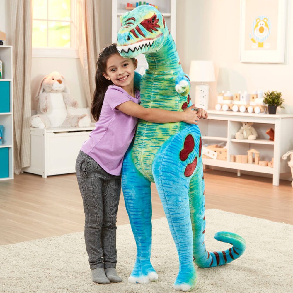 Tierkuscheltier XXL T-Rex Kuscheltier Dinosaurierr stehend