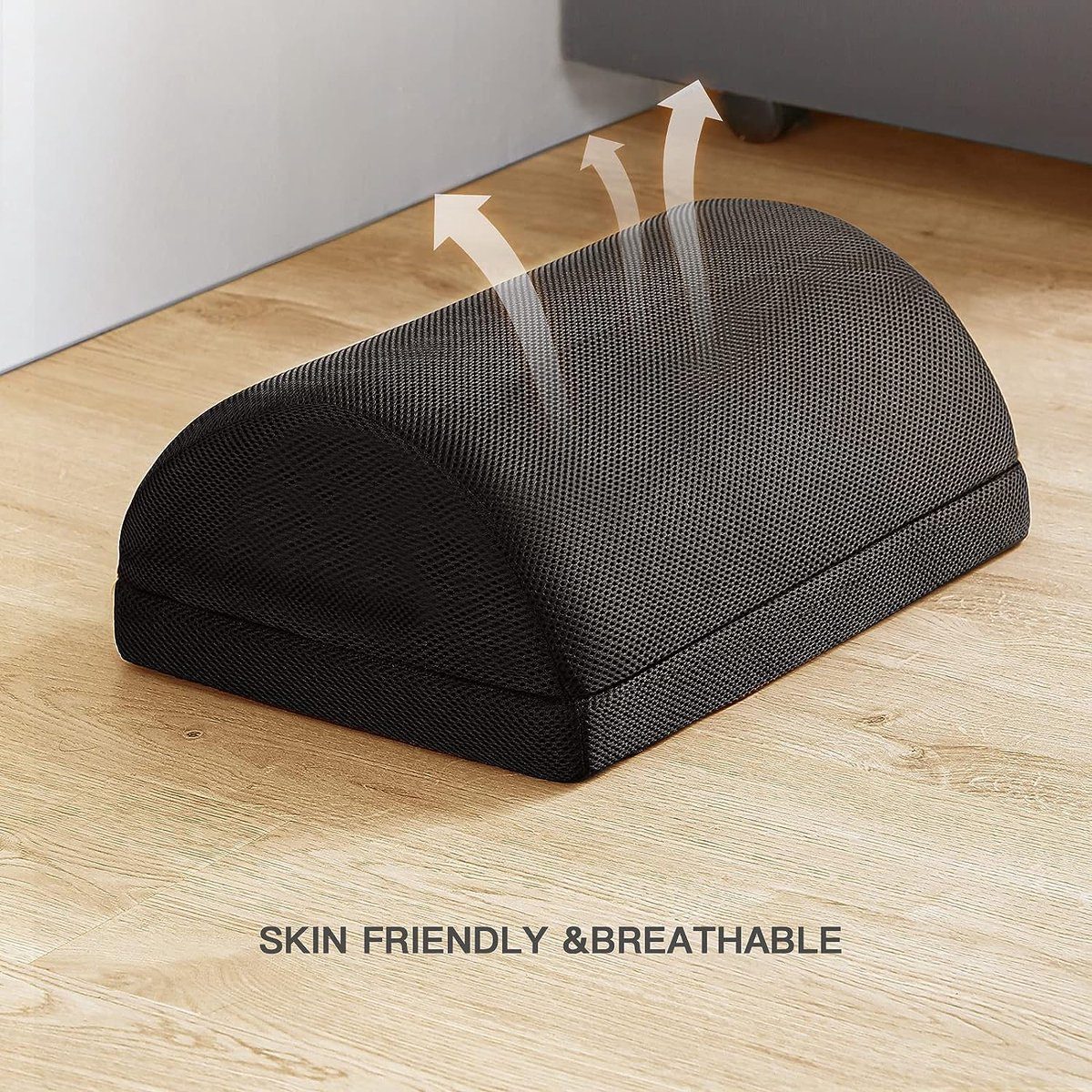 Fußstütze - - schwarz ergonomie Universal-Fußmatten - Geeignet Büro, Schreibtisch für abwaschbar oder - BOTC Haus Fußstütze