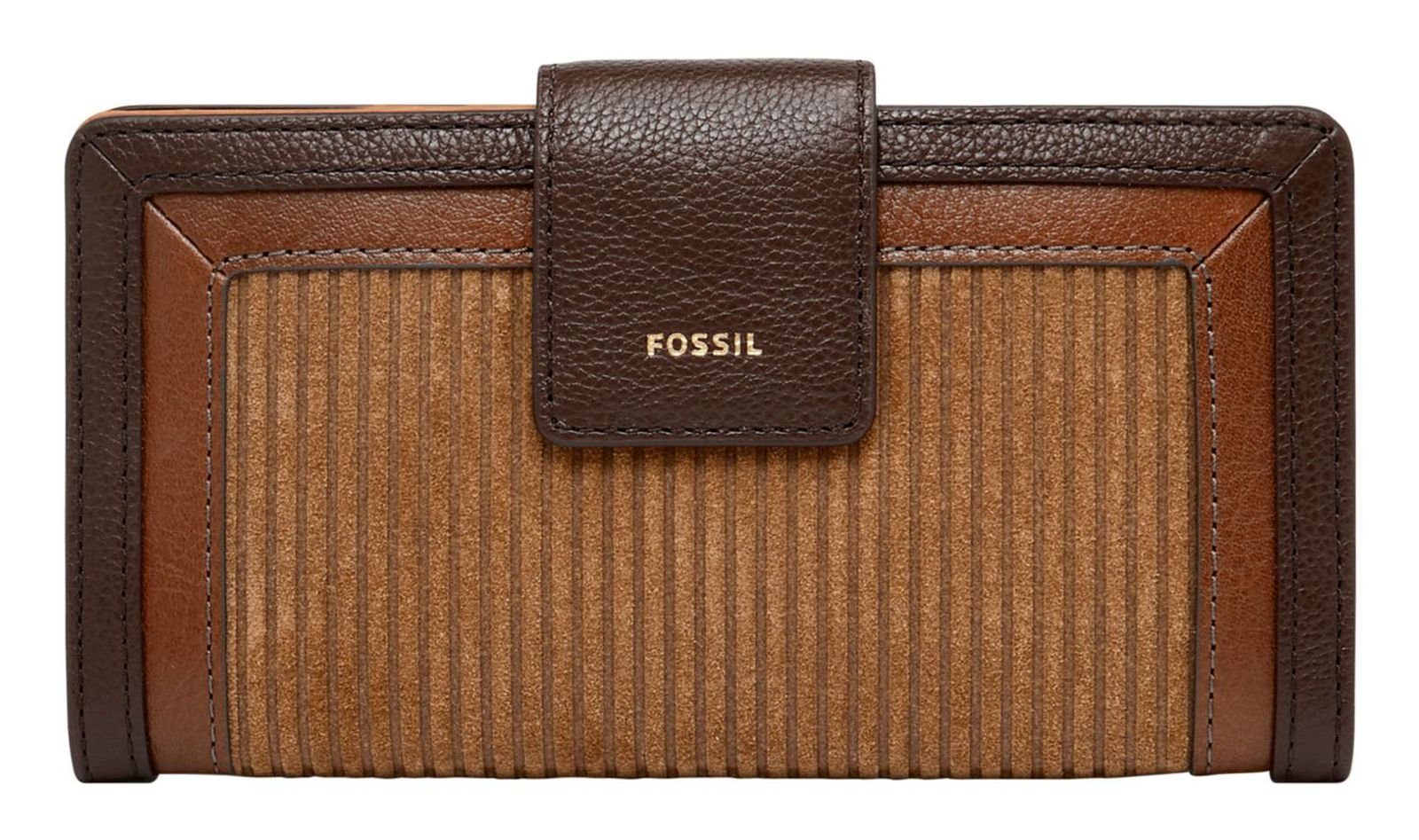 Fossil Herren Quinn Geldbörse, Braun (Brown), 2.5x9.5x11.4 Cm Günstig