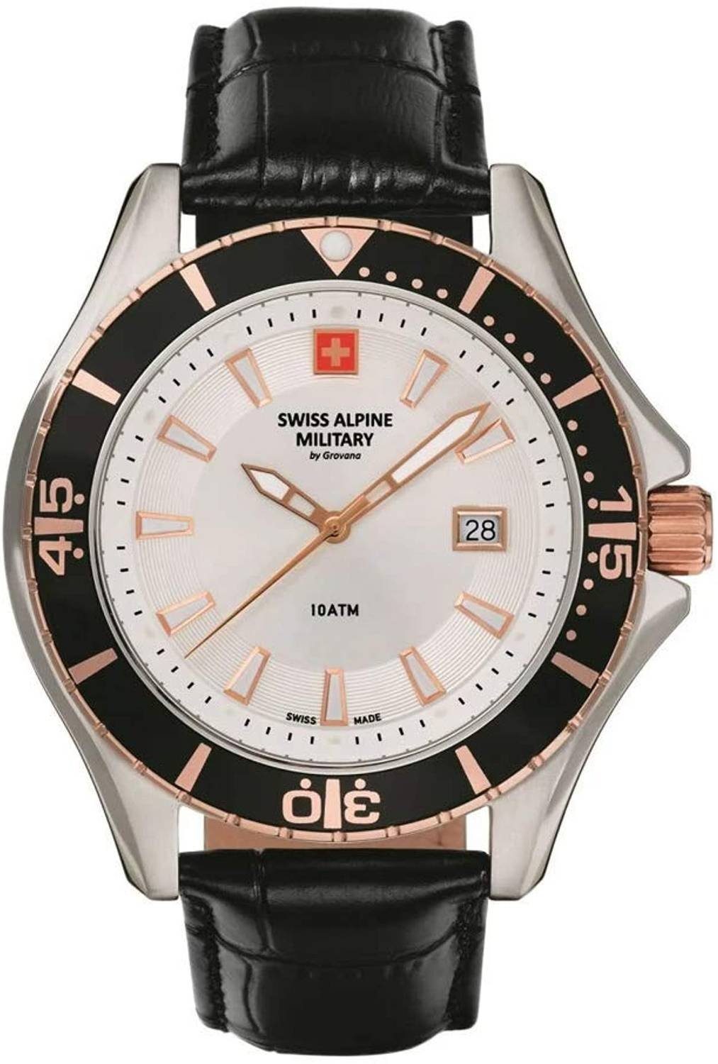 Swiss Schweizer Uhr Military Alpine