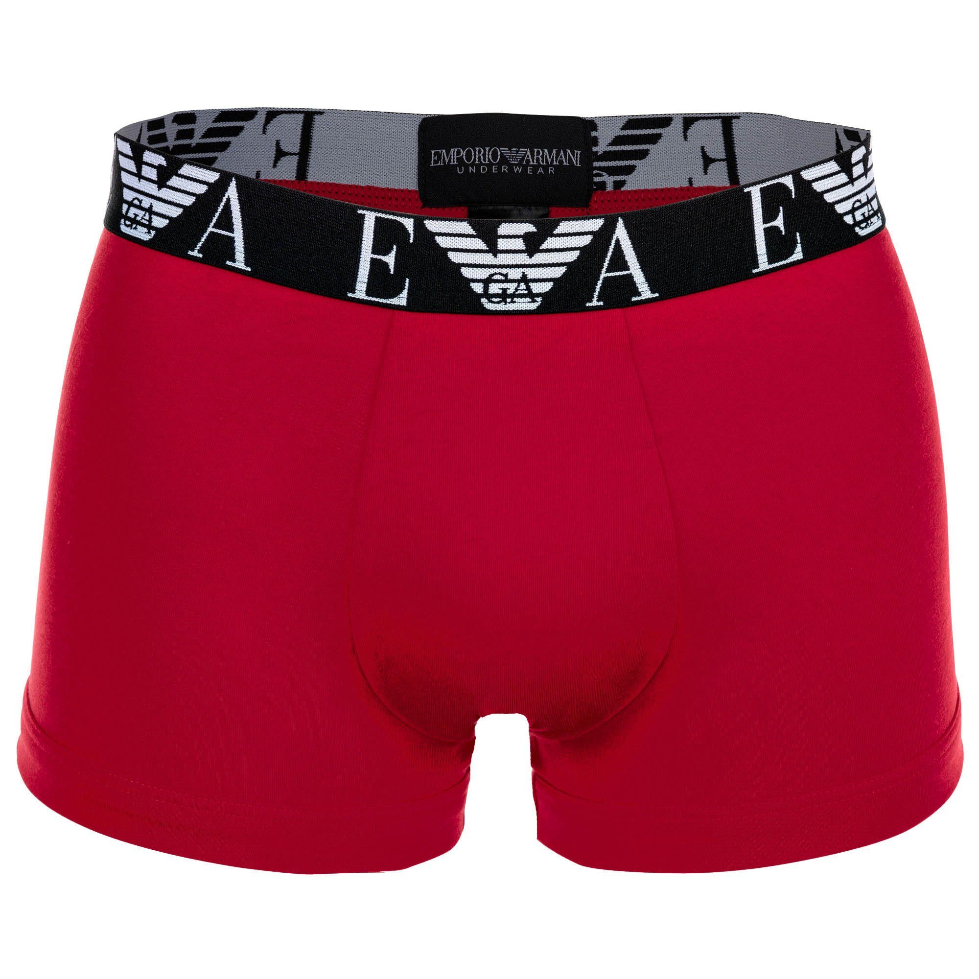Emporio Armani Boxer Herren Boxershort 3er Pack Baumwolle BOLD MONOGRAM (Pa günstig online kaufen