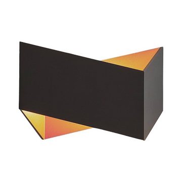 Arcchio Wandleuchte Tabetha, dimmbar, Leuchtmittel nicht inklusive, Modern, Aluminium, grau, gold, 1 flammig, G9, Wandstrahler