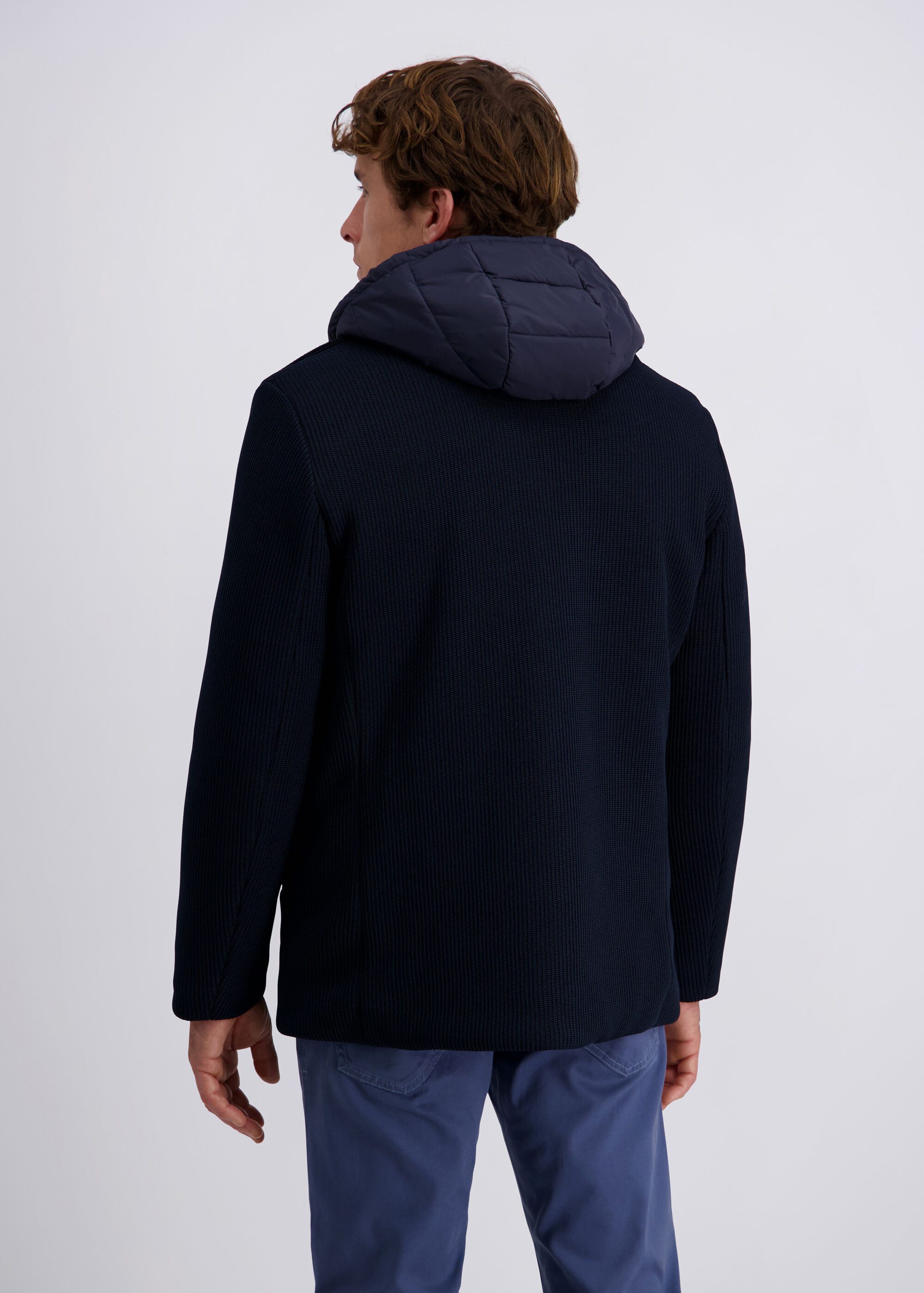 Pierre Cardin Winterjacke (1-St) mit Kerbkragen