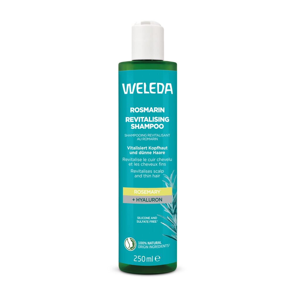 WELEDA Haarpflege-Set Rosmarin Revitalisierendes Shampoo, 250 ml