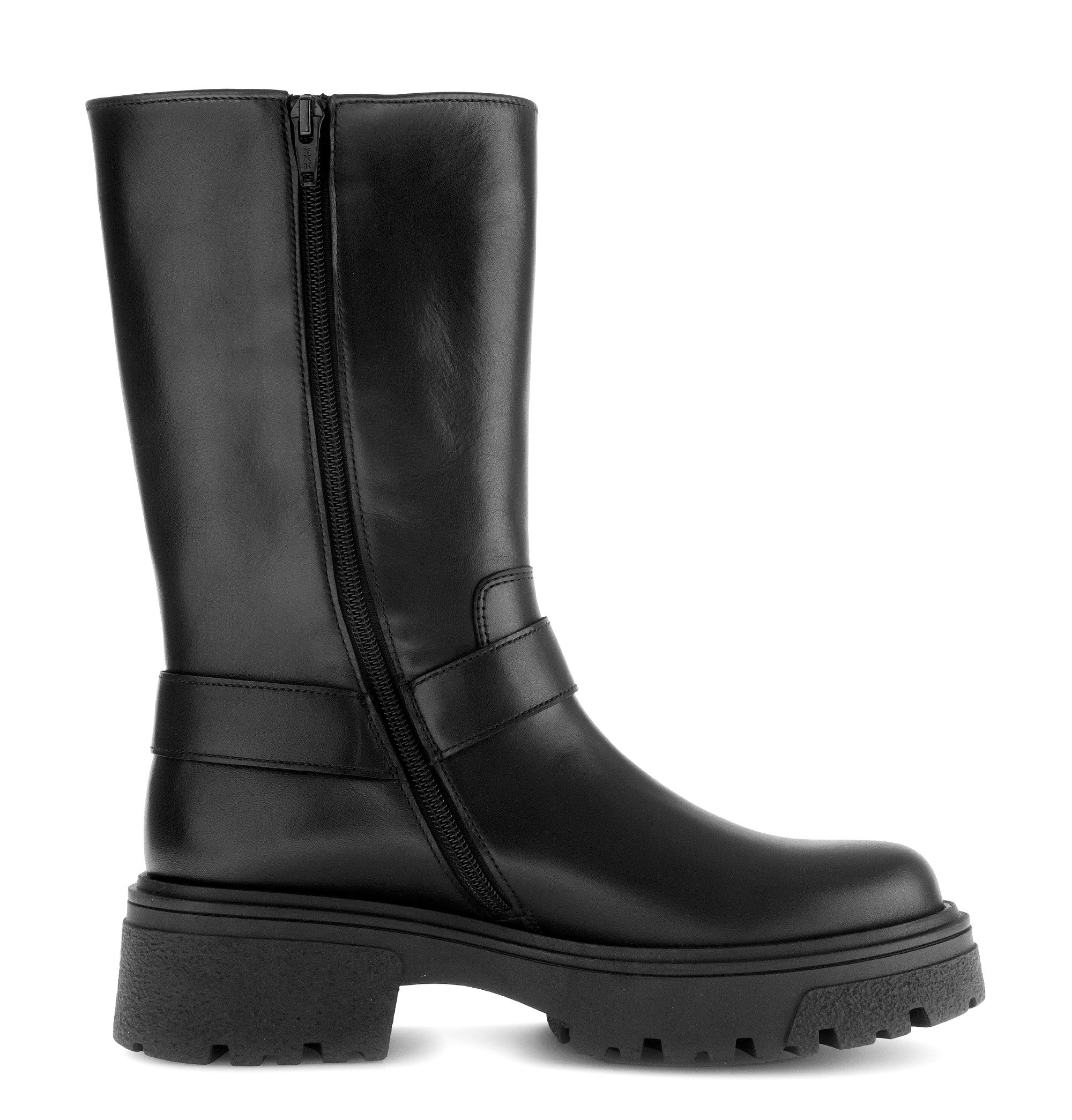 Gabor Stiefel, Blockabsatz, Kurzstiefel, Boots mit Nieten und Zierriegel