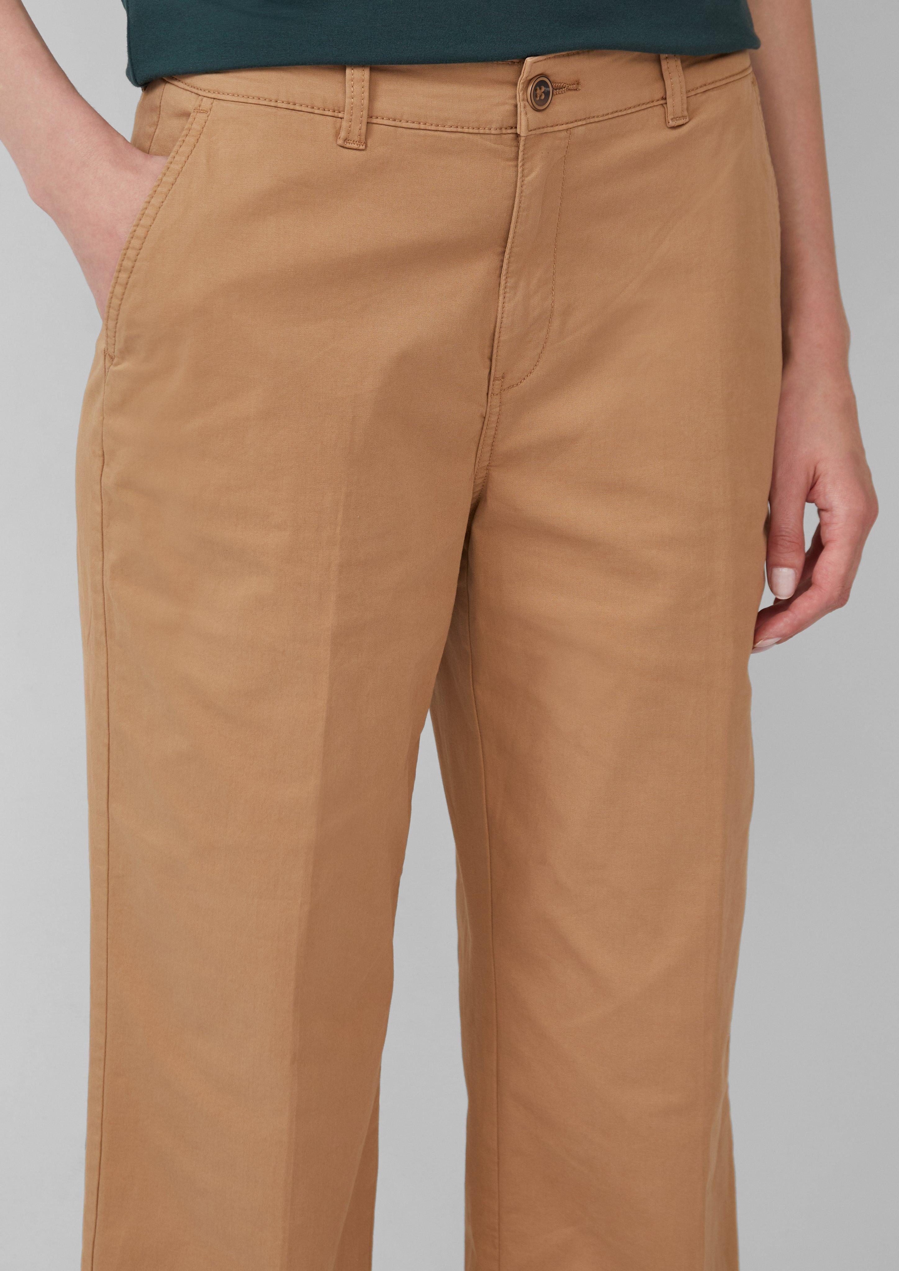 s.Oliver 7/8-Hose Baumwoll-Culotte mit Bügelfalte und günstig online kaufen