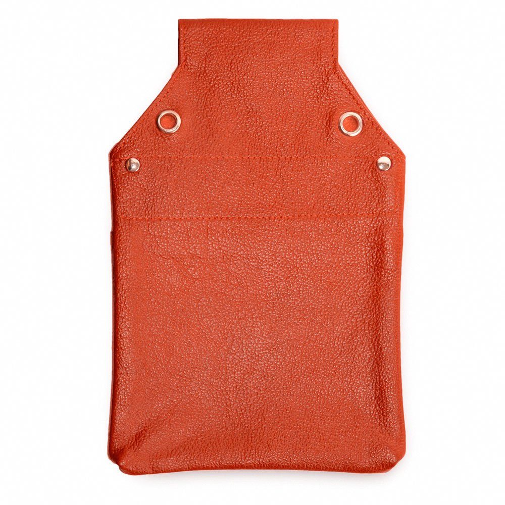 Kellnerhalfter, Hamosons Kellnerholster, Profi Hamosons Orange, Nappa-Leder, Kellnerbörse