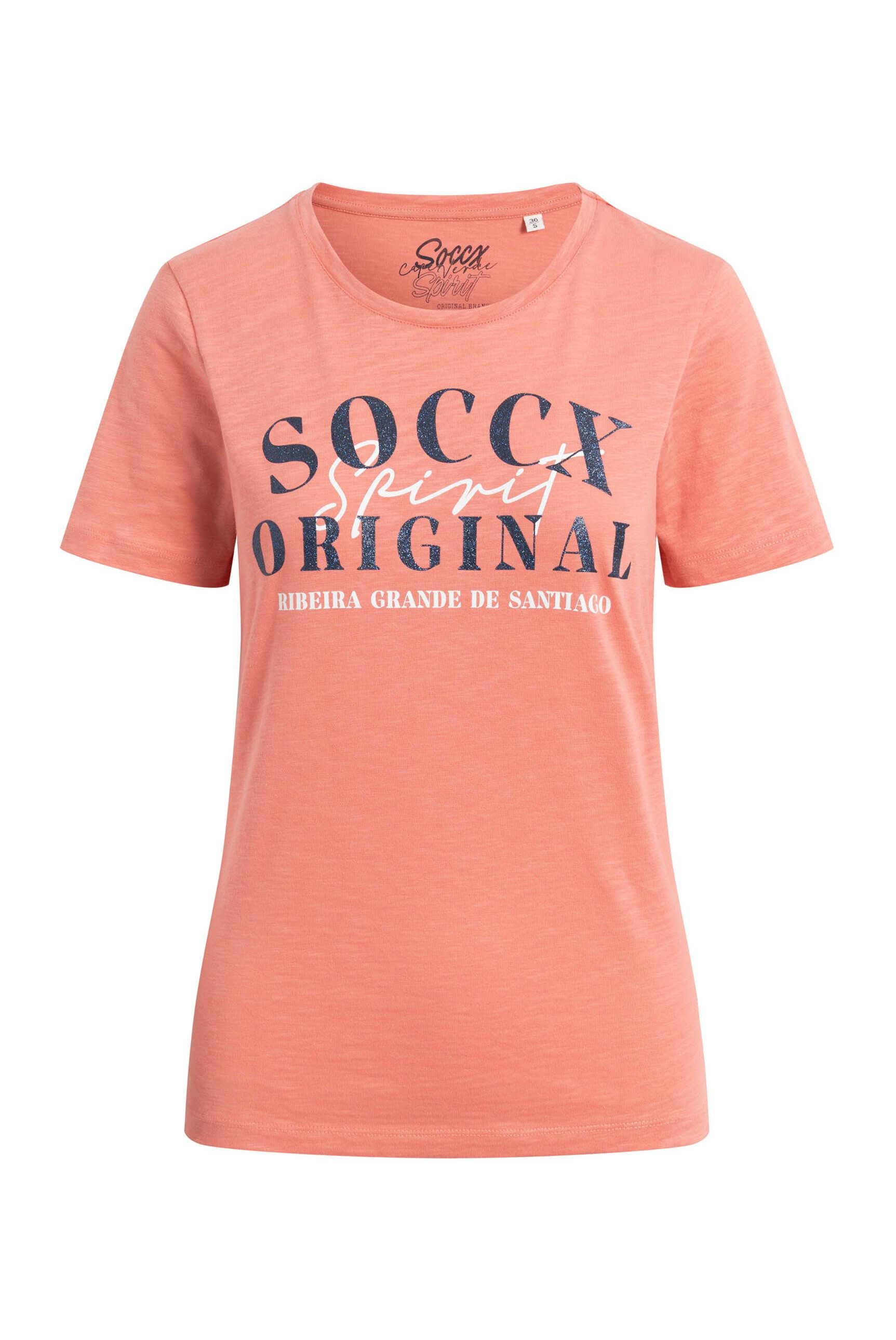 SOCCX Rundhalsshirt aus Baumwolle