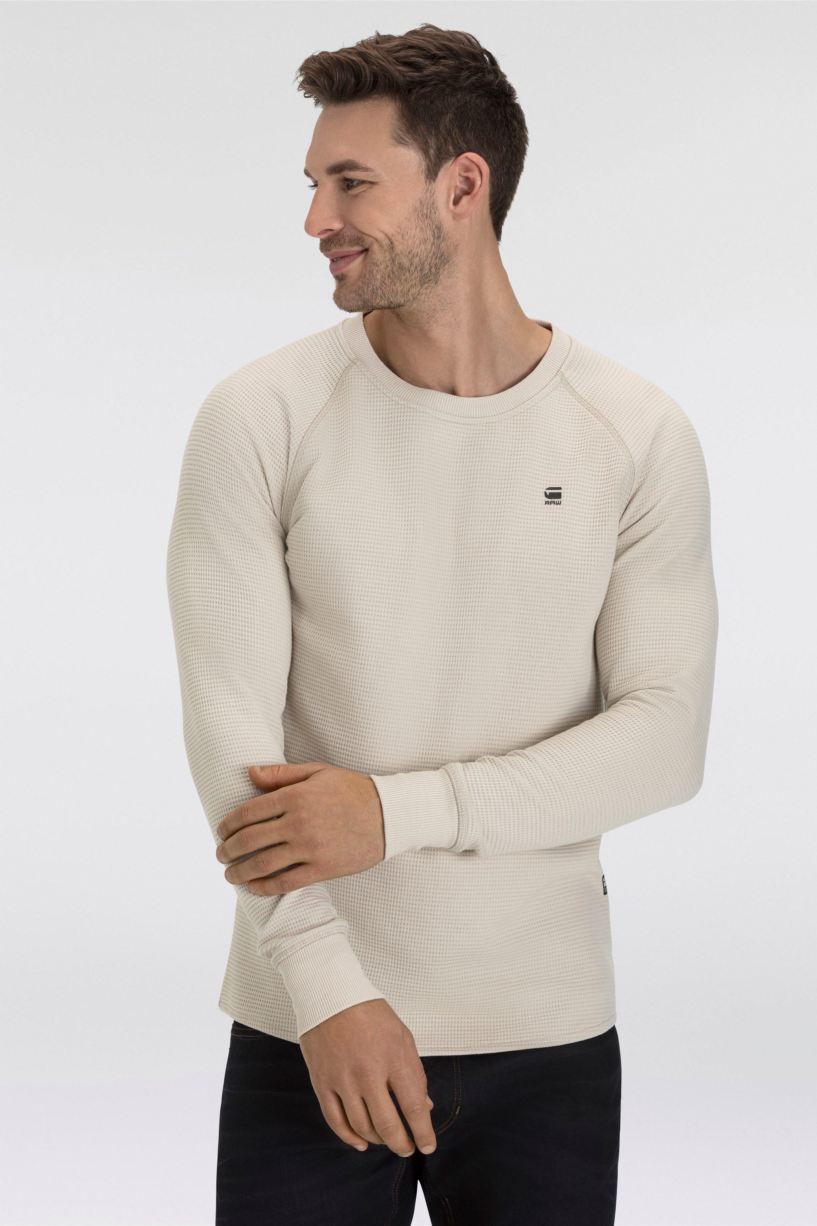 G-STAR Sweater Jirgi mit Label-Detail auf günstig online kaufen