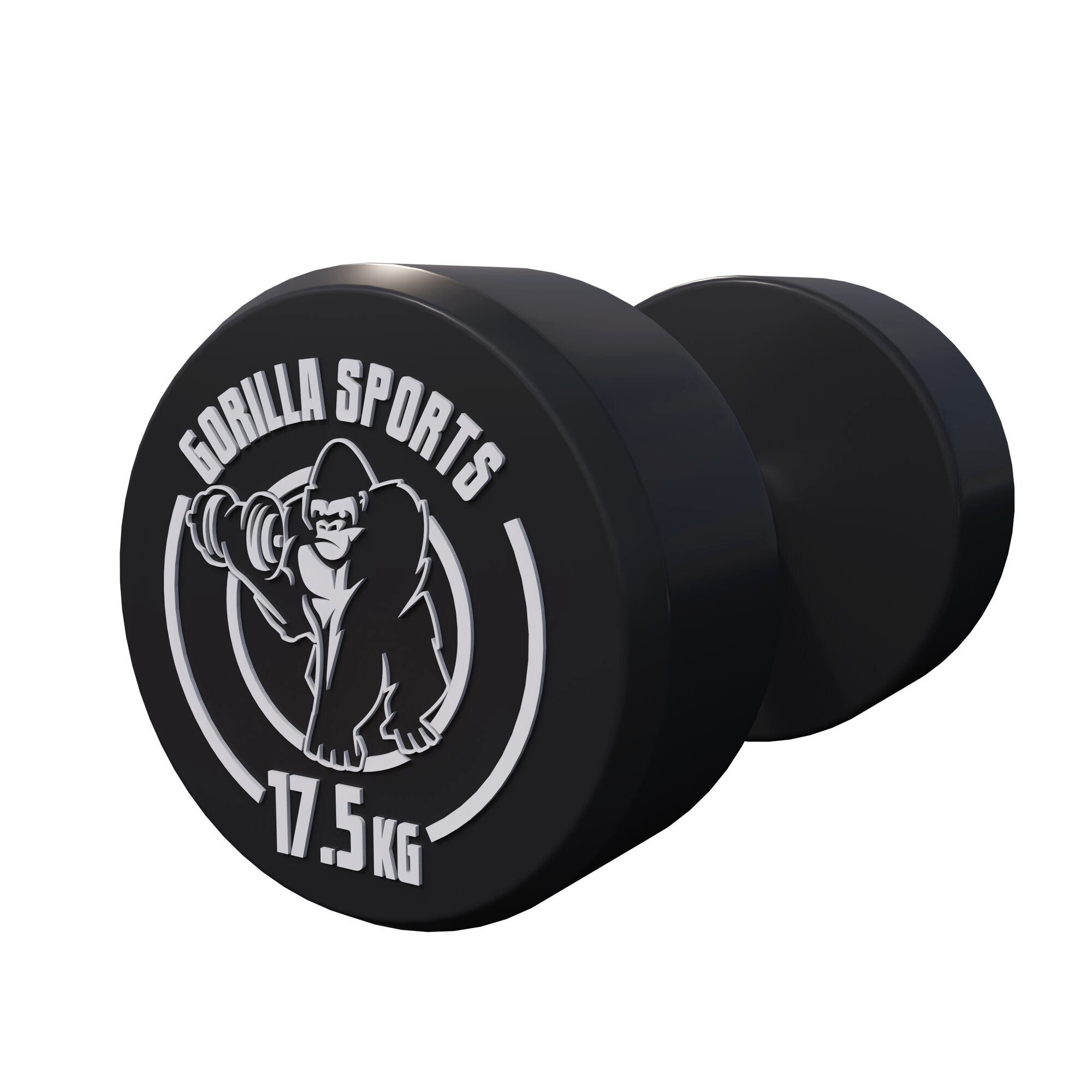 GORILLA SPORTS Kompakthantel Kurzhantel Gummi 2,5 - 40 kg