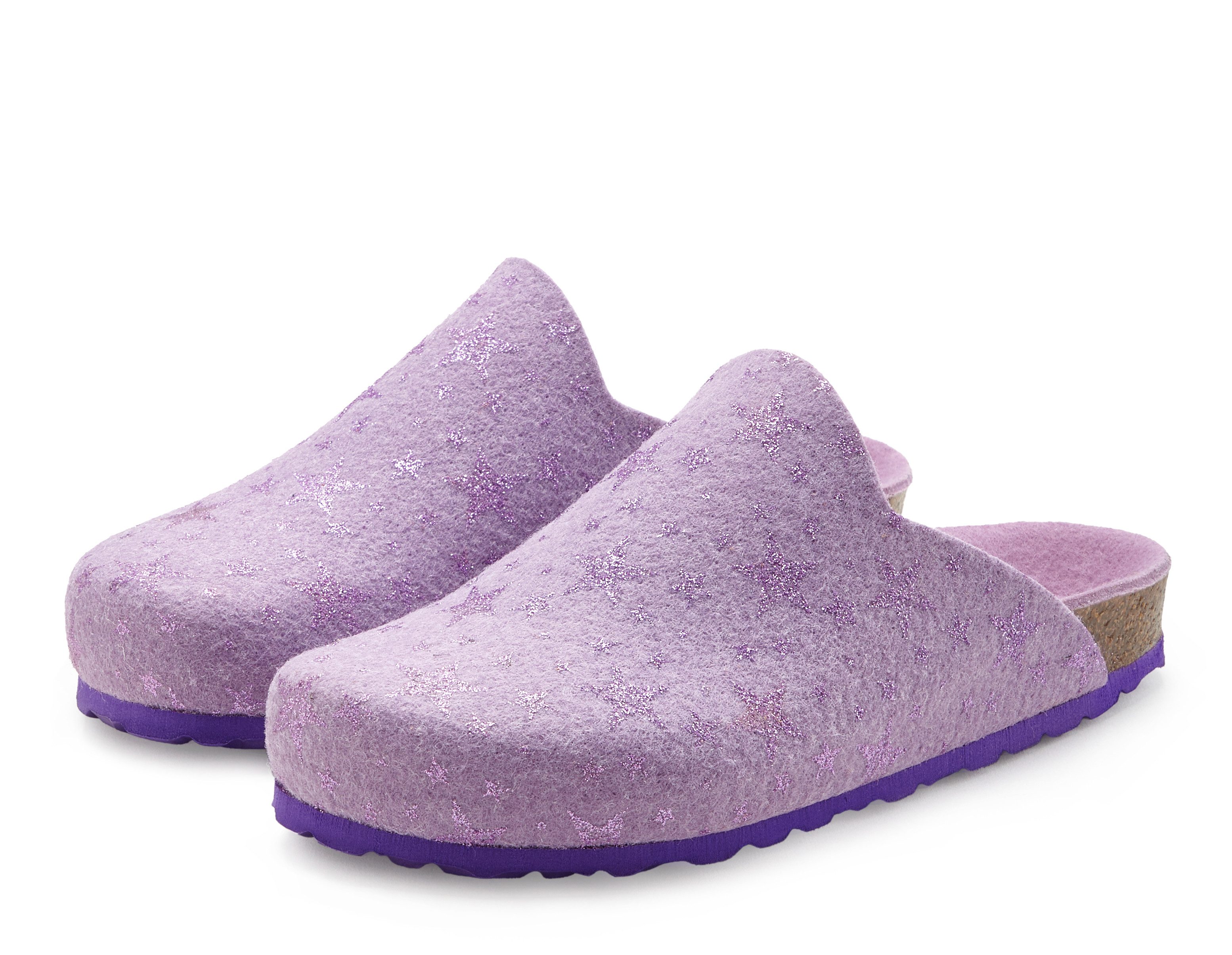 Vivance Dreams Pantolette, Clog, Pantoffel, Hausschuh, Pantolette aus Filz günstig online kaufen