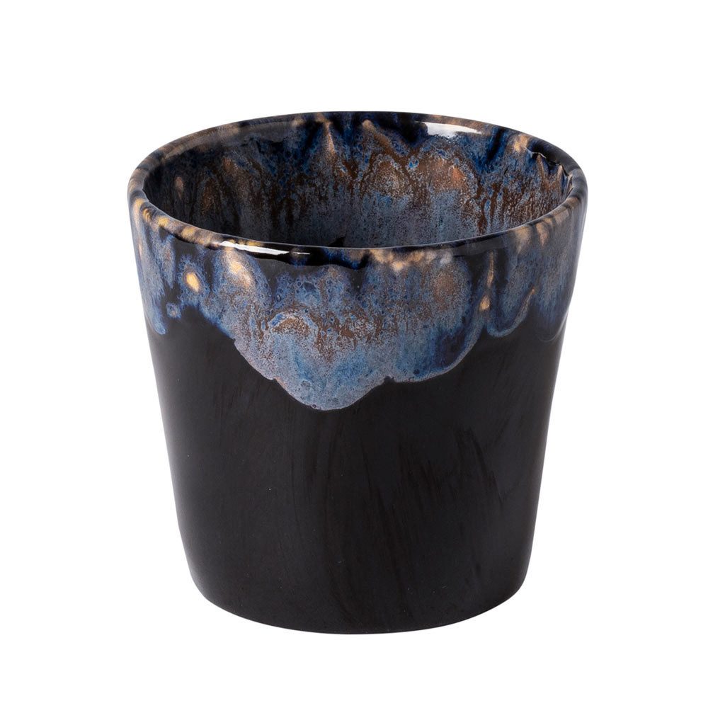 Costa Nova Becher Lungo Grespresso, Schwarz, 19 cl, 1-tlg., Keramik, 8 x 7,5 cm, 190 ml