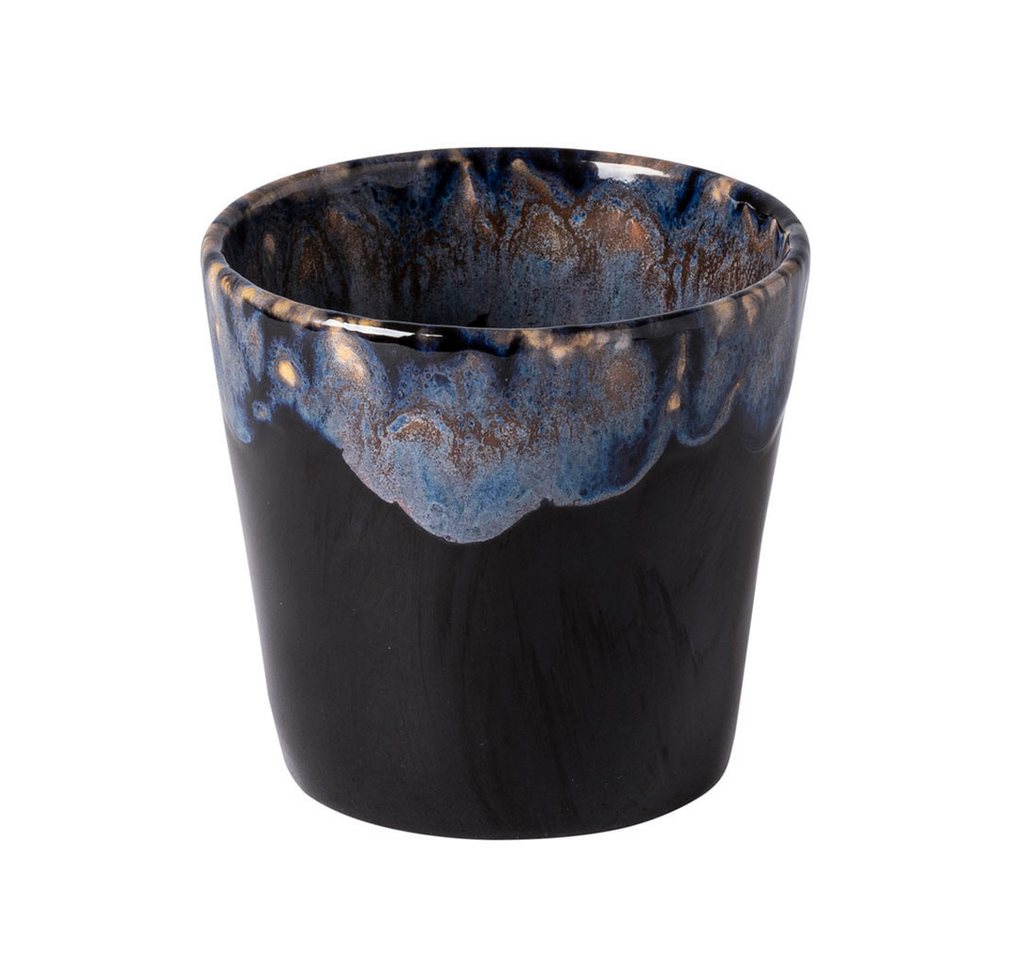 Costa Nova Becher Lungo Grespresso, Schwarz, 19 cl, 1-tlg., Keramik, 8 x 7,5 cm, 190 ml