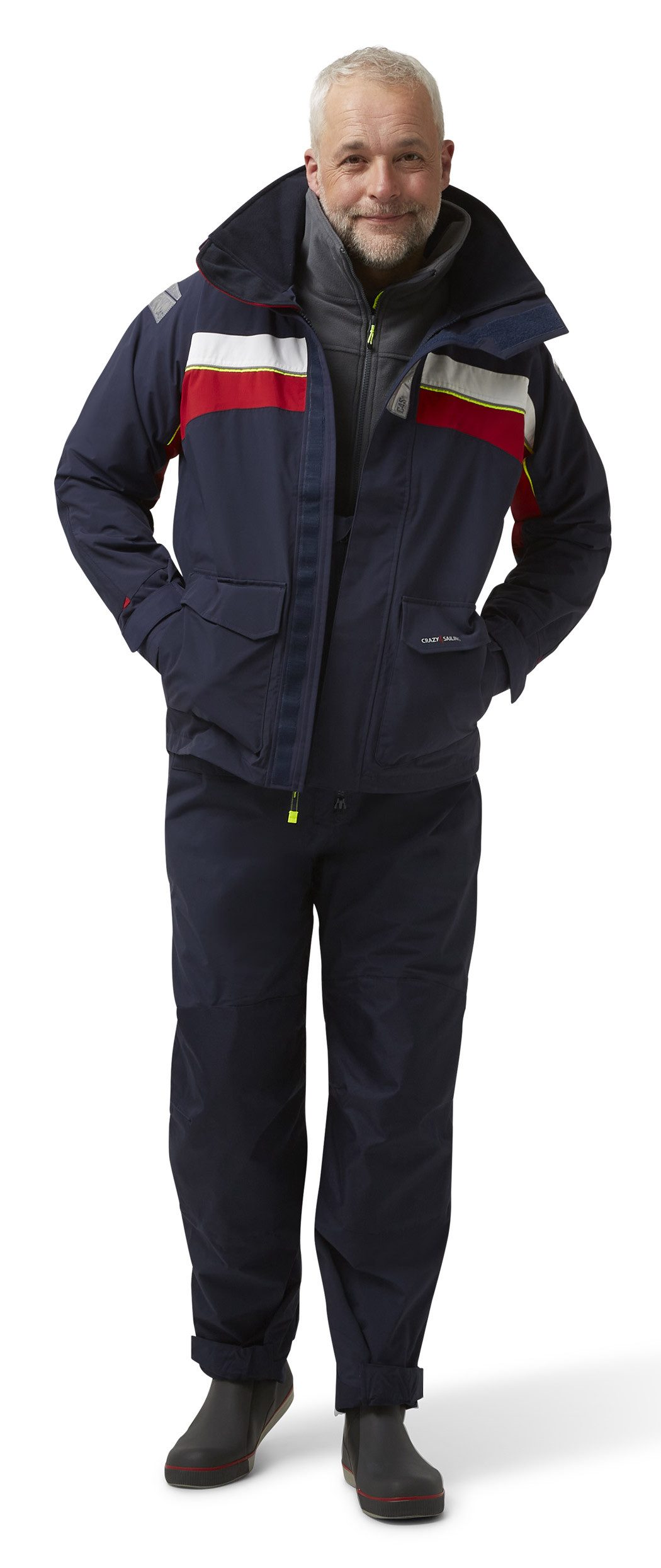 crazy4sailing Regenhose Herren Bergen Offshore Segelhose