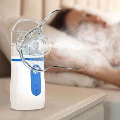 Gimisgu Mini-Inhalator Inhaliergerät Tragbar Inhalator Vernebler für Kinder Erwachsene USB, 3 Arten von Inhalationsmethoden