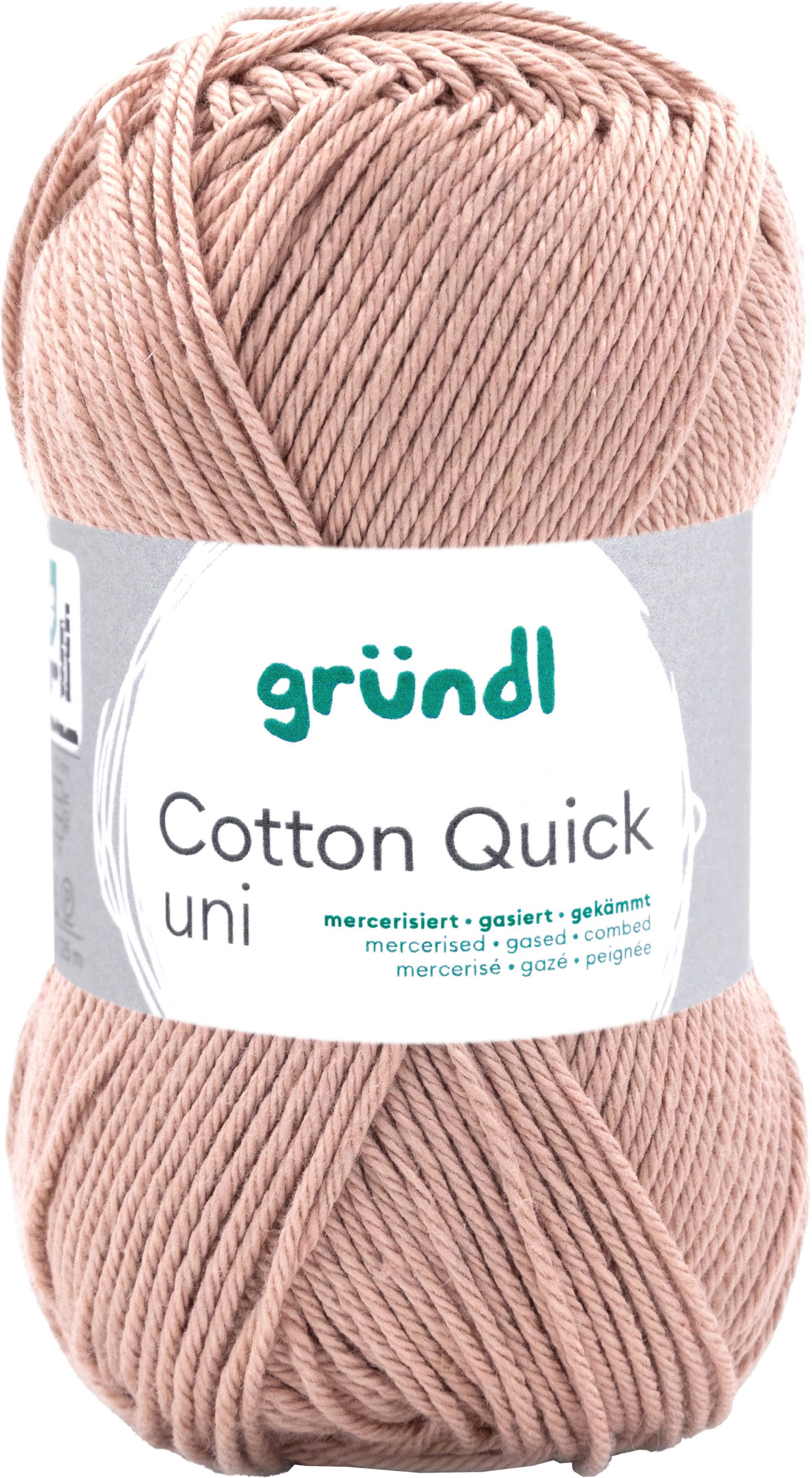 Gründl Cotton Quick Uni Häkelwolle, 50g