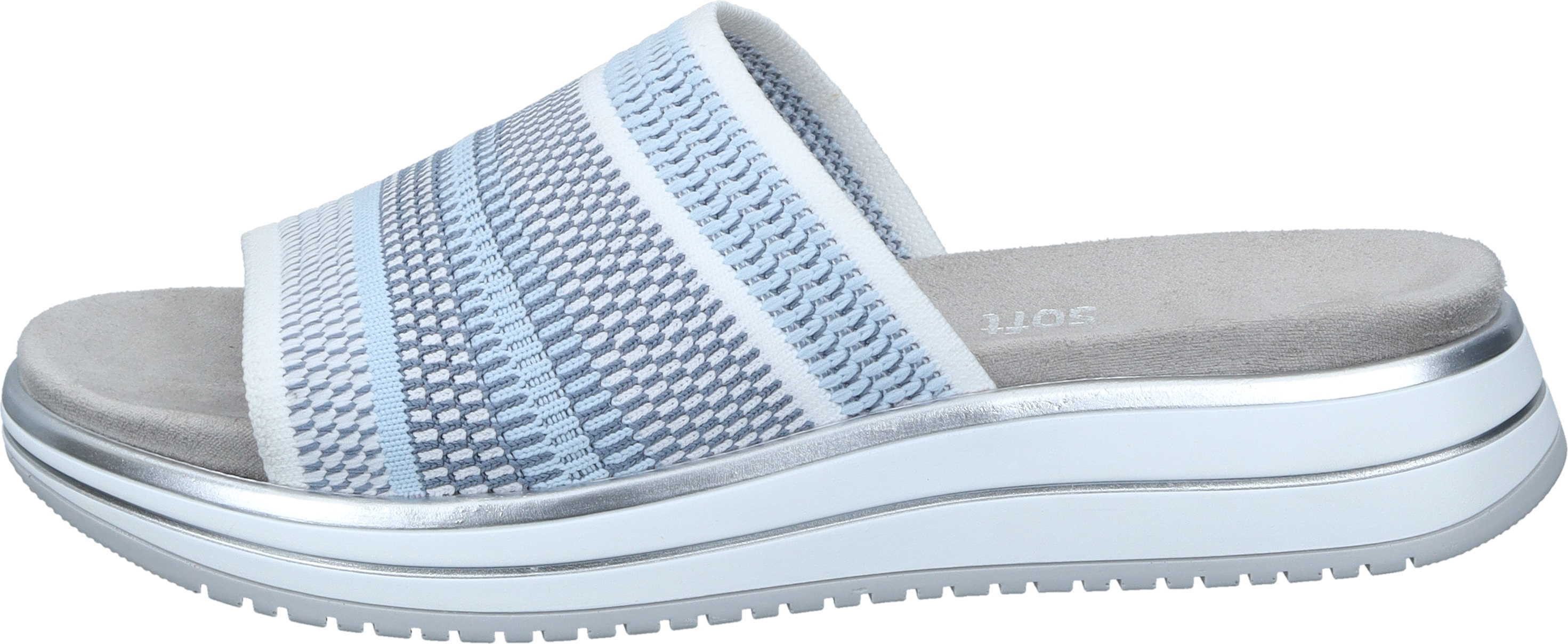 Remonte Pantoletten Pantolette aus Textil günstig online kaufen