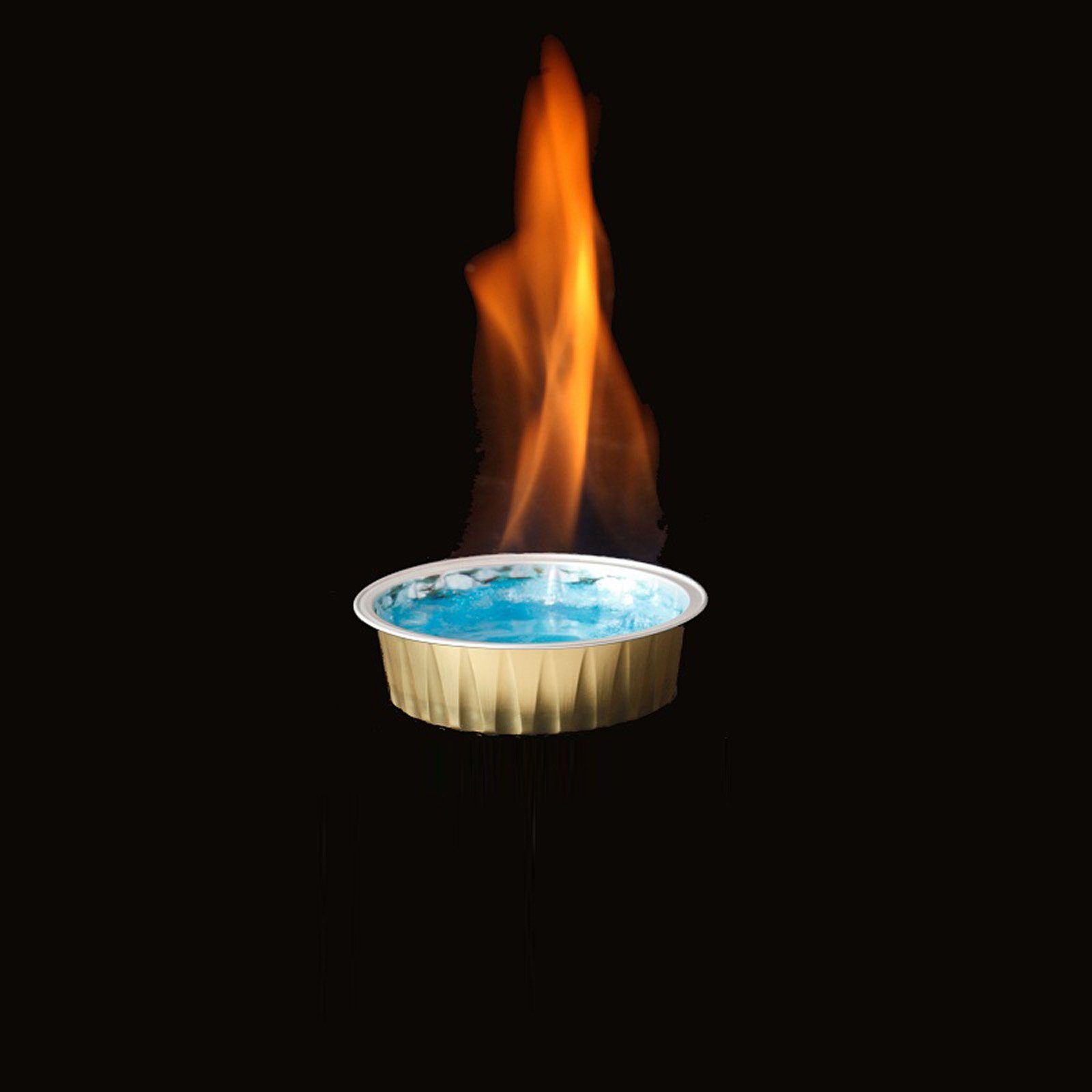 Till Bioethanol Pastenbrenner Spiritusbrenner Rechaud Brenner Fondue Speisewärmer, verchromt mit Ethanol Brennpaste 80 g – Bild 3 von 3