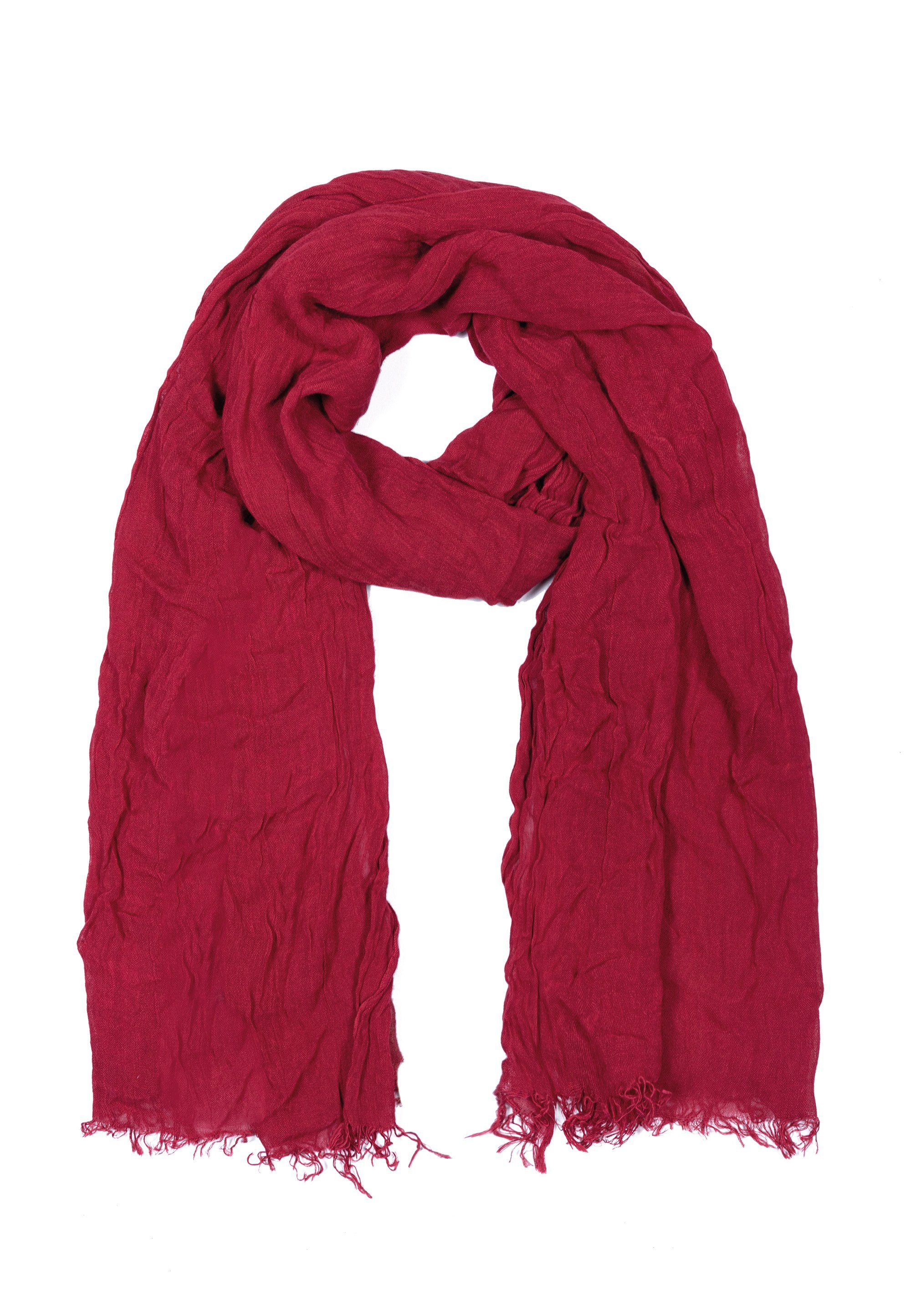 Schal "Burgundy", angenehm weich