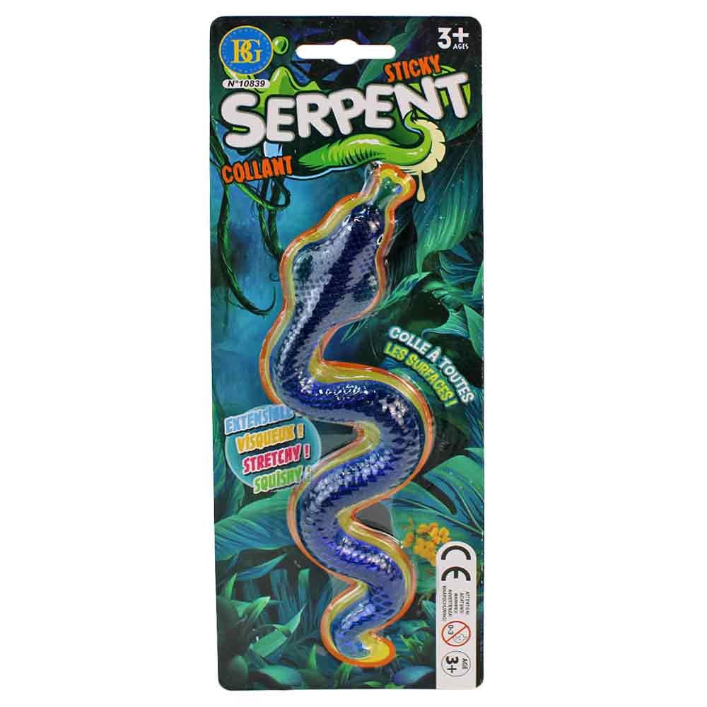 B&G INTERNATIONAL Actionfigur Gummi Schlange klebend - ca. 23 cm, (1-tlg)