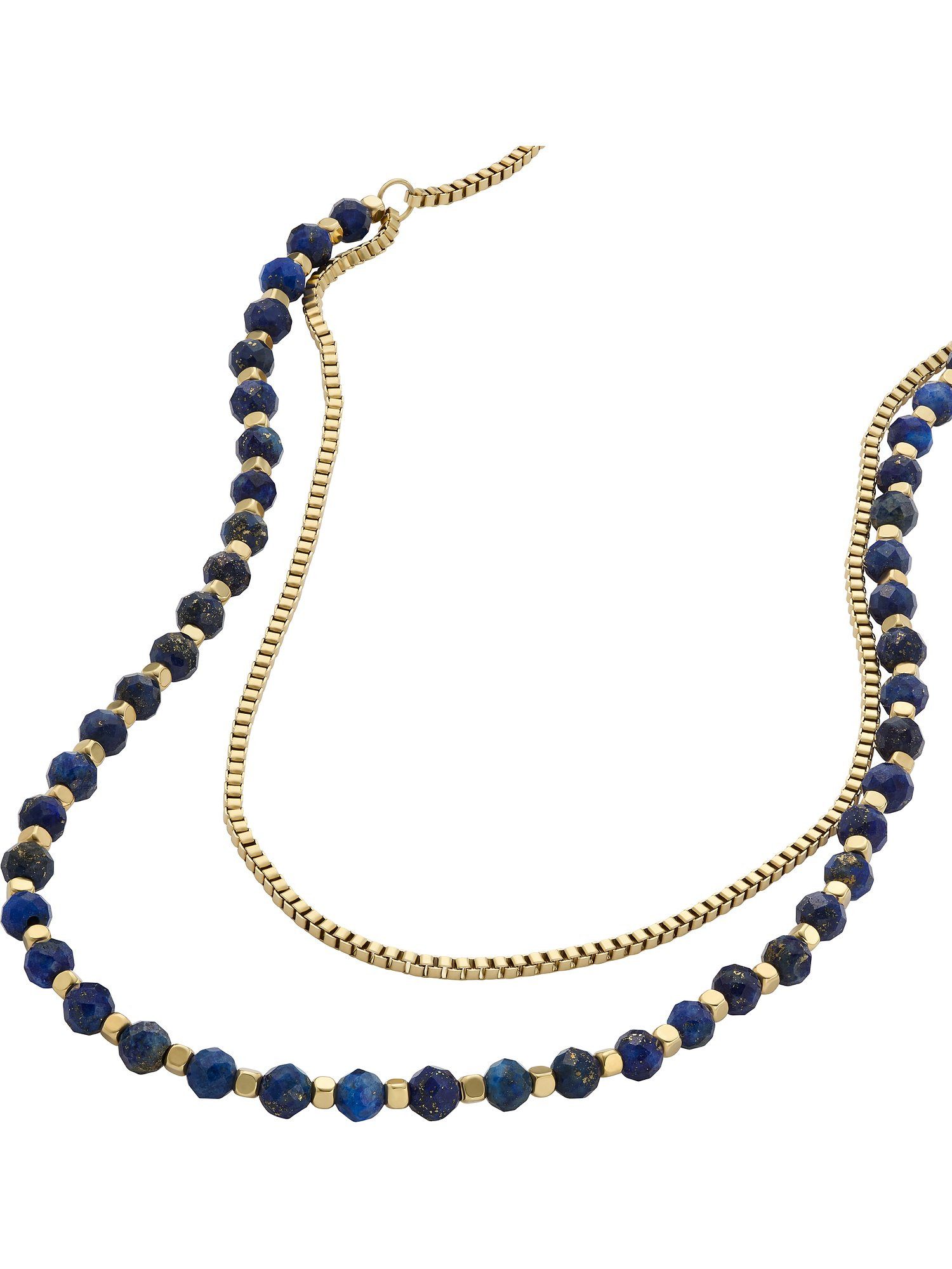 Fossil Collier Fossil Damen-Kette Edelst... Fossil Collier Fossil Damen-Kette Edelst...