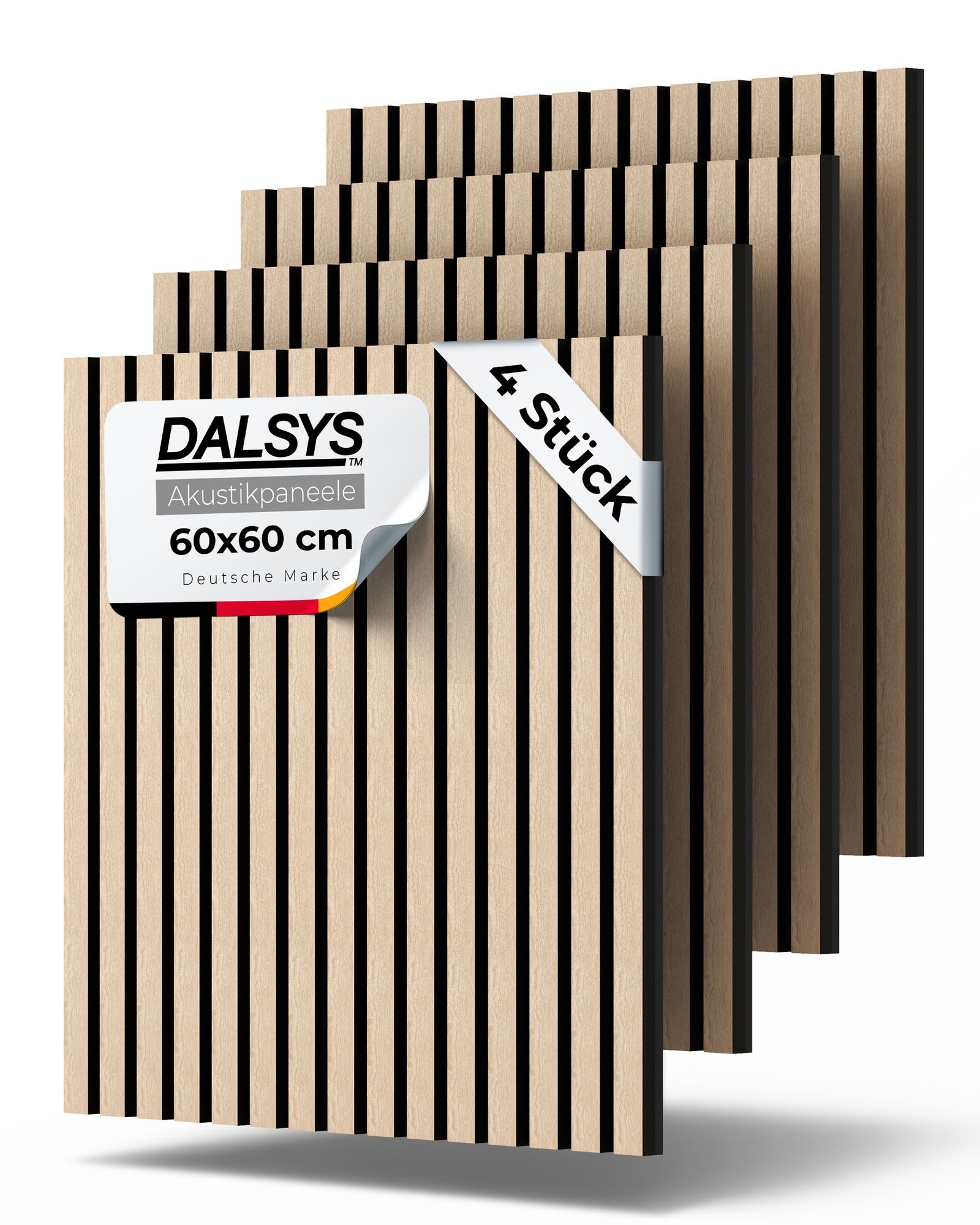 Dalsys Wandpaneel Akustikpaneele, BxL: 60x60 cm, günstig online kaufen