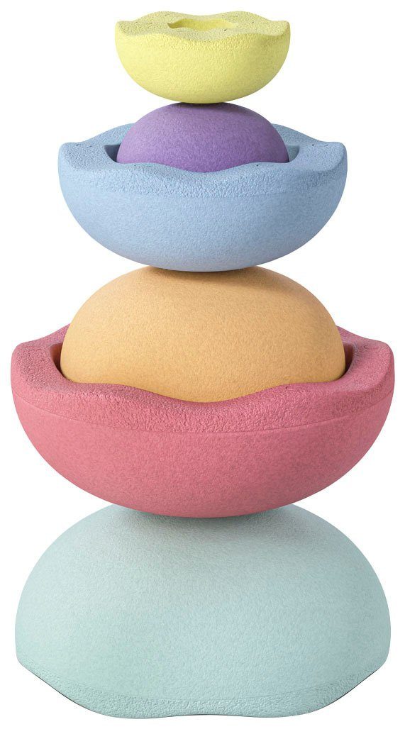Stapelstein Balancetrainer Inside rainbow pastel, bis zu 50 kg belastbar