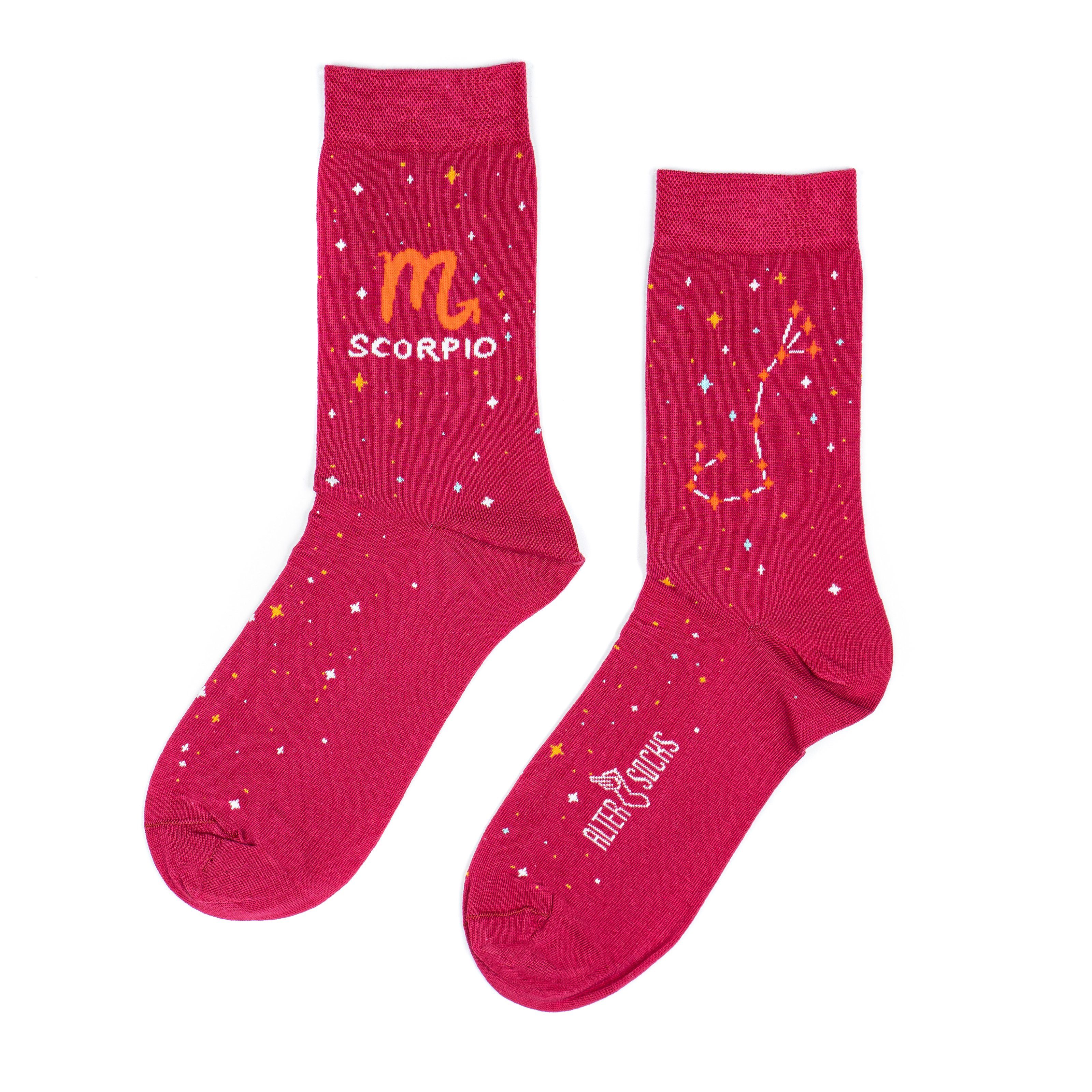 AlterSocks Freizeitsocken Lustige Socken Sternzeichen Socken Geschenk Unise günstig online kaufen