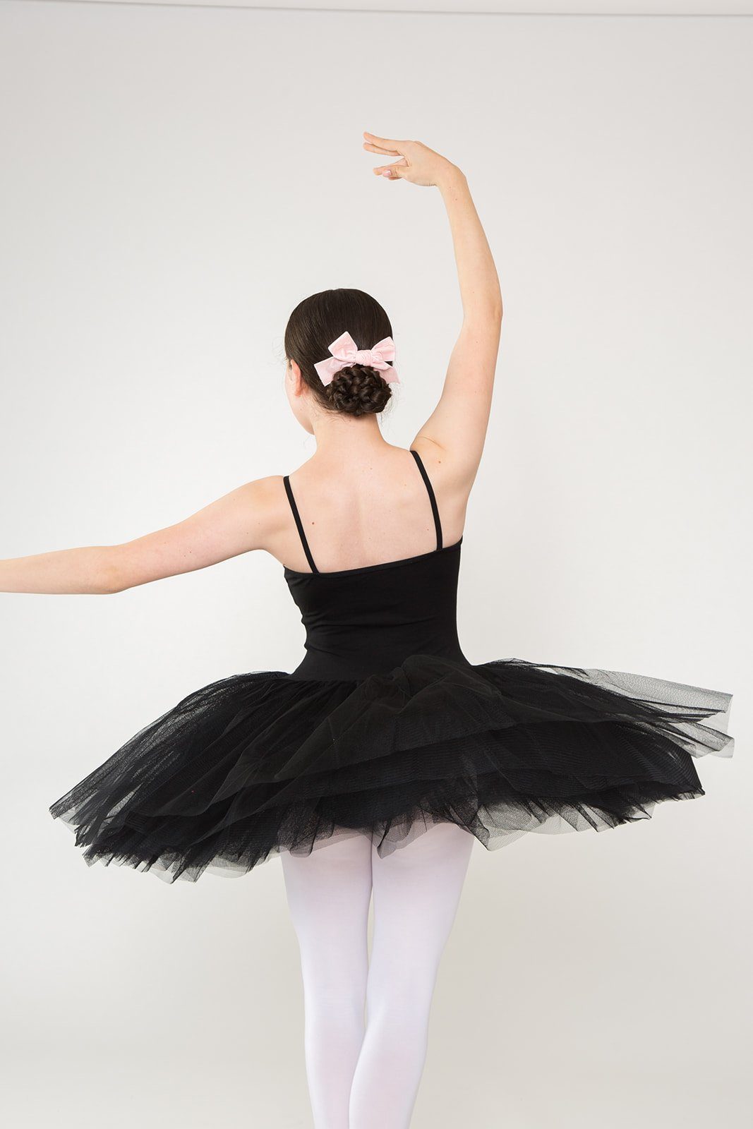 tanzmuster Tüllkleid Kinder Ballett Übungs-Tutu Alda aus 8 Lagen festem Tüll zum Reinschlüpfen fürs Kinder Ballett