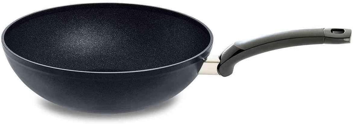 Fissler Wok Adamant®, Aluminium (1-tlg), induktionsgeeignet, kratzfeste Antihaft-Beschichtung, Made in Germany