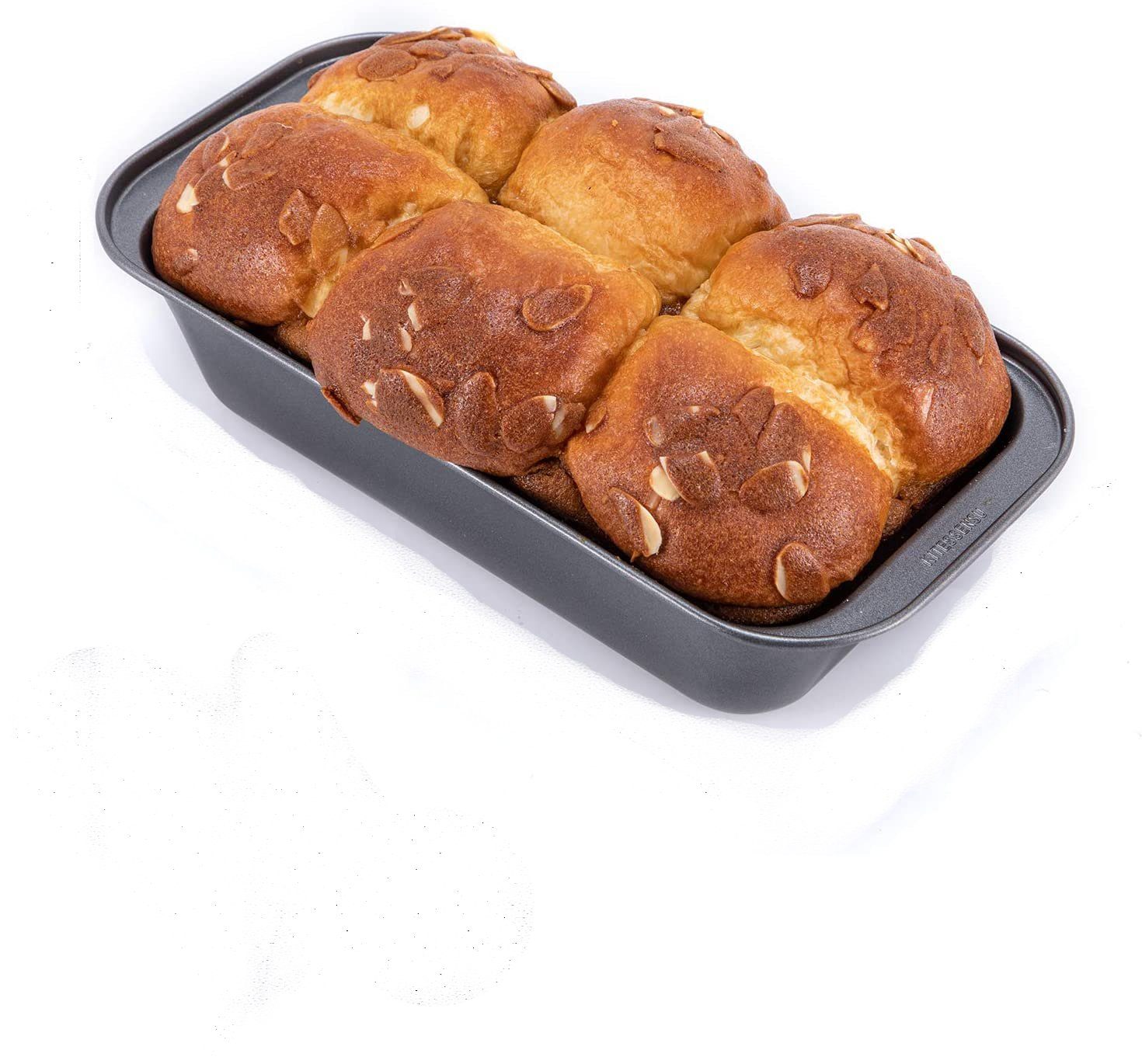 Backen Backform Brot hausgemachtes Backform,Karbonstahl-Kastenform schwarz2 für zum Jormftte