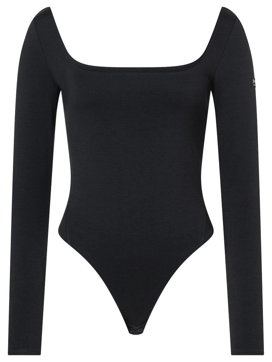 SUPER.NATURAL Shaping-Body für Damen, Merino W LUX BOUNCY BODY bietet luxeriöse Optik und Komfort