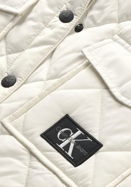 Calvin Klein Jeans Steppjacke QUILTED WIDE OVERSHIRT