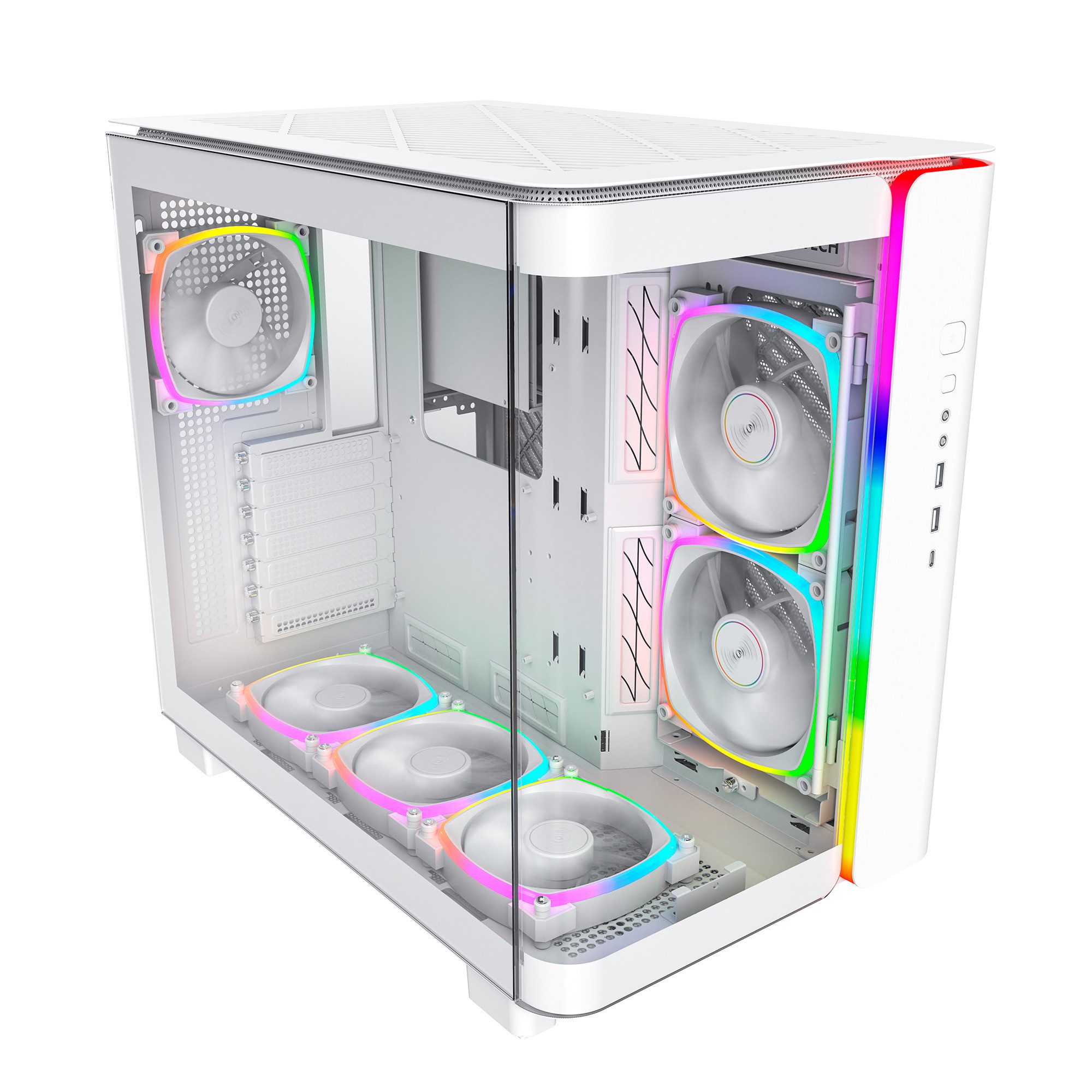 MONTECH PC-Gehäuse Montech KING 95 PRO, Tower-Gehäuse, (Tempered