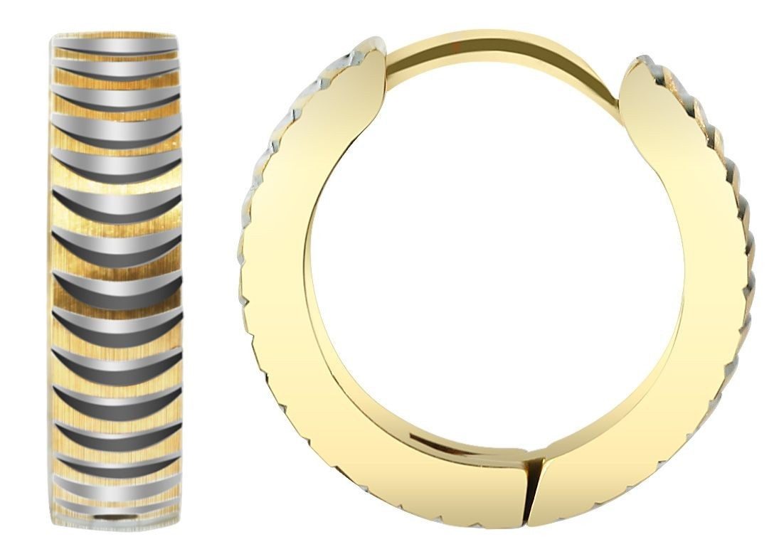 Adelia´s Paar Creolen Neuheit 2025 - Damen Creolen aus poliertem Edelstahl günstig online kaufen